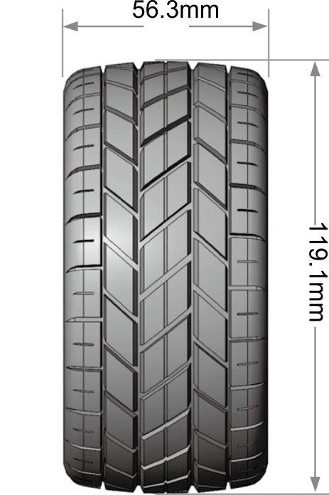 2 roues ST-ROCKET 1/10 soft - LT3311SX