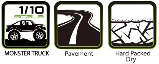2 roues ST-ROCKET 1/10 soft - LT3311SX
