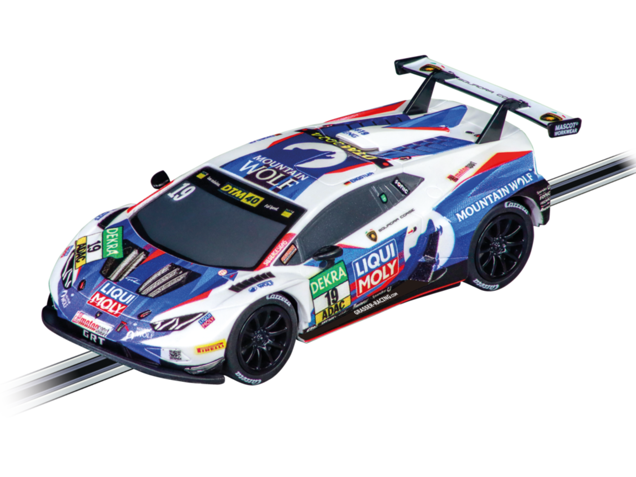 Voiture Carrera GO Lamborghini Huracán GT3 EVO2 'Luca Engstler, No.19 - 20064276