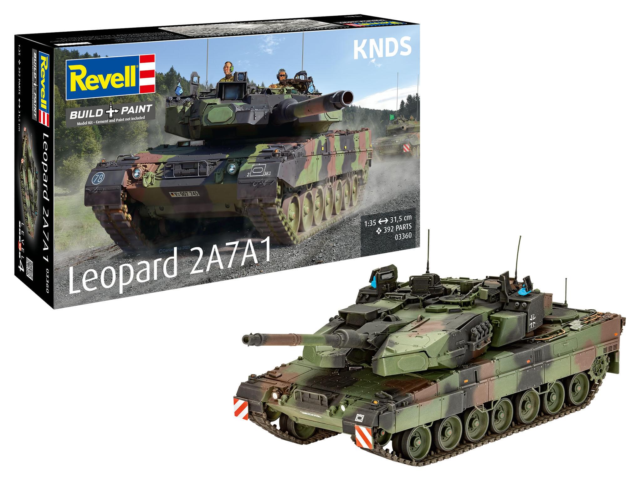 Maquette Char militaire Revell 03360 Leopard 2A7A1