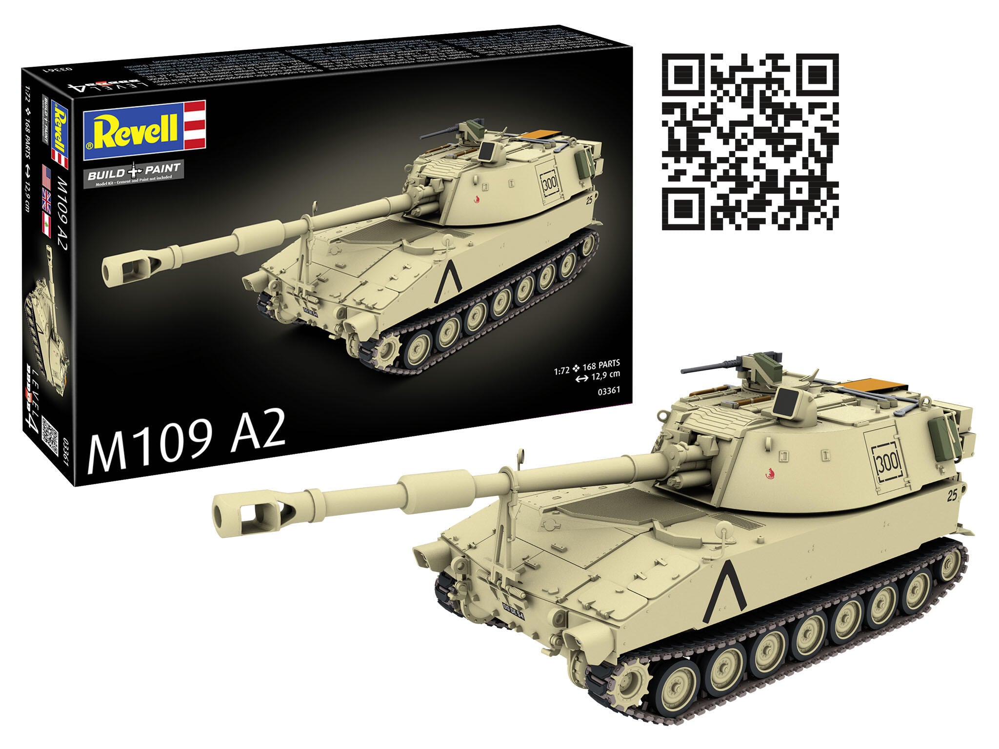 Maquette Char militaire Revell 03361 M109 A2