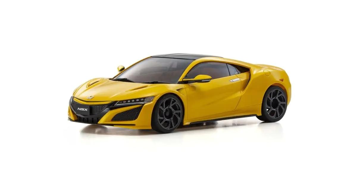 Kyosho Mini-Z MR04 RWD Honda NSX jaune (W-MM/KT531P) - Breizh Modélisme.