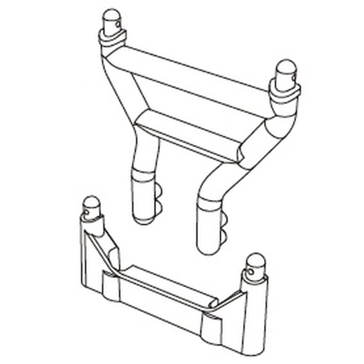 Support de carrosserie avant et arrière MJX - 14281L4