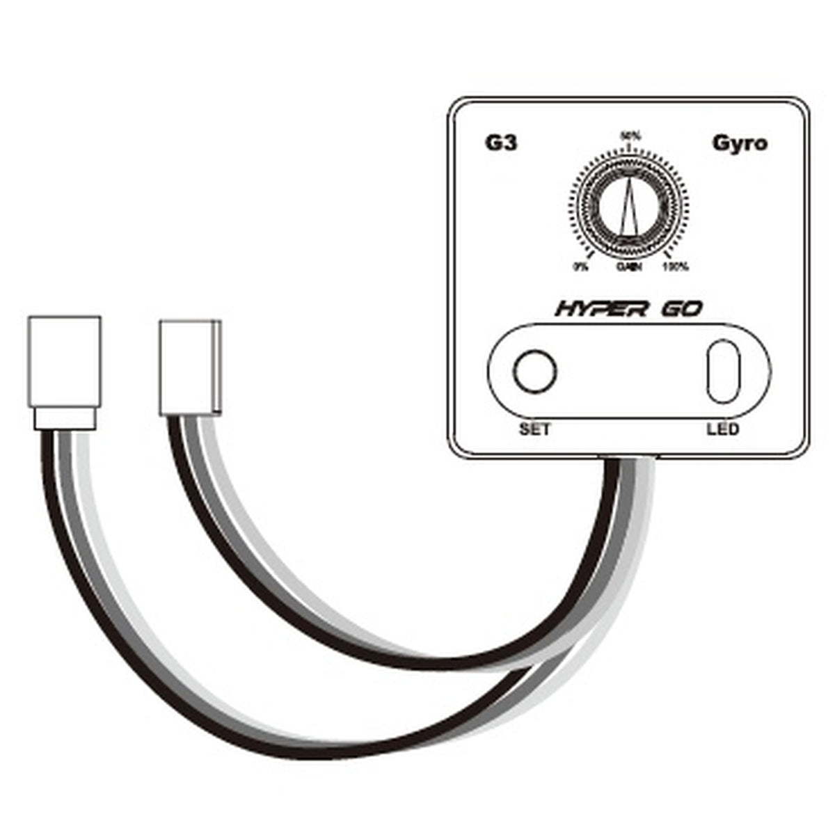 Gyroscope MJX - MX-G3 - Breizh Modélisme.