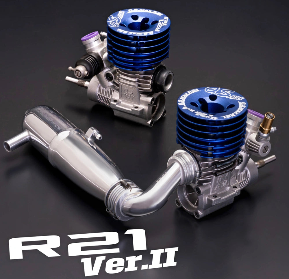Combo moteur de voiture piste O.S. MAX-R21 V.2 - 1F401