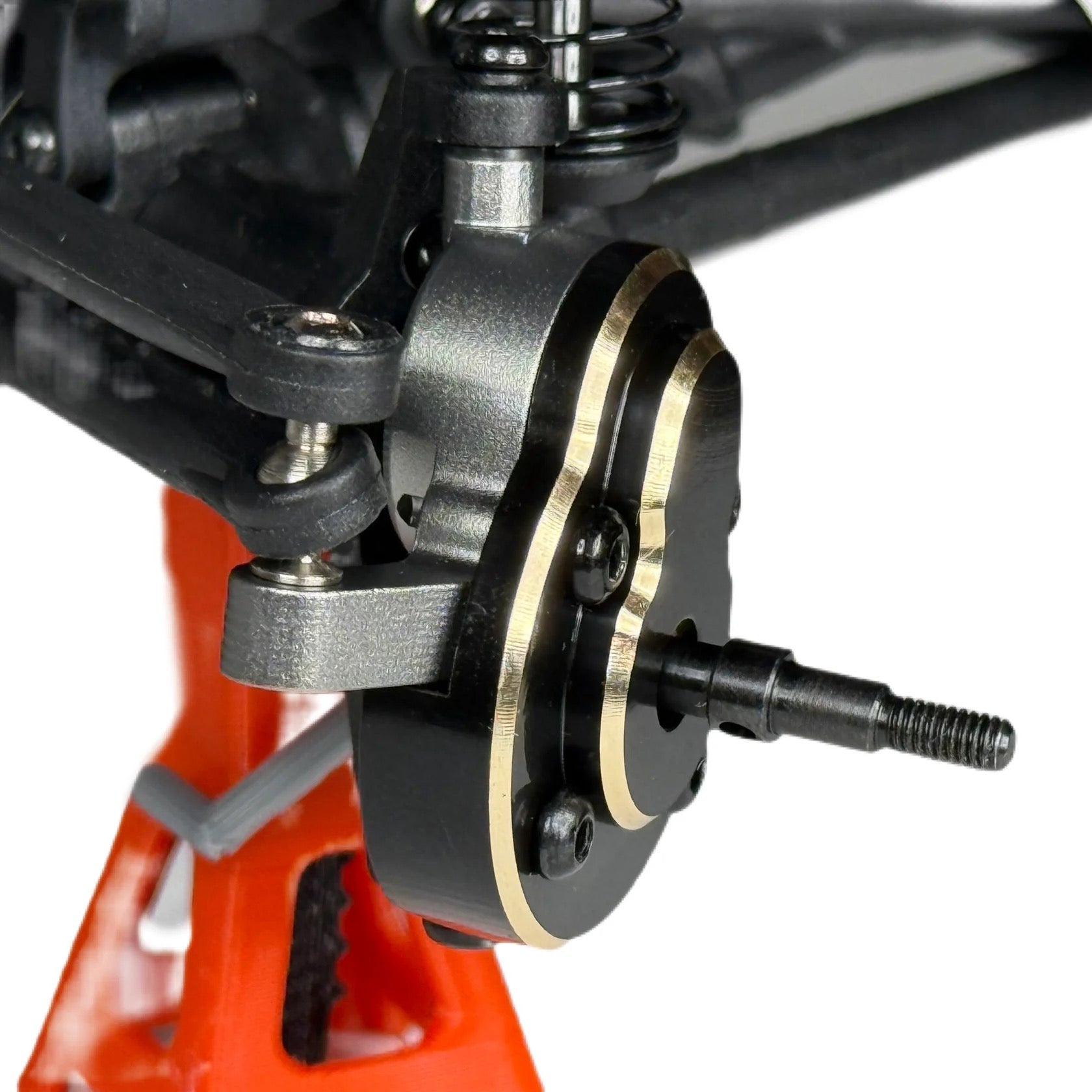 Ensemble de moyeu de portail avant en aluminium V2 pour EVO/GOAT - HBP240391