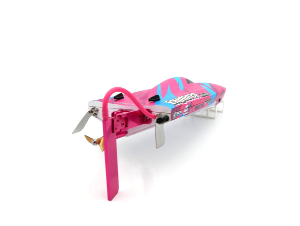 Bateau radiocommandé TFL Hobby 1158 Brushless Explorer Mono RTR - rose - Breizh Modélisme.