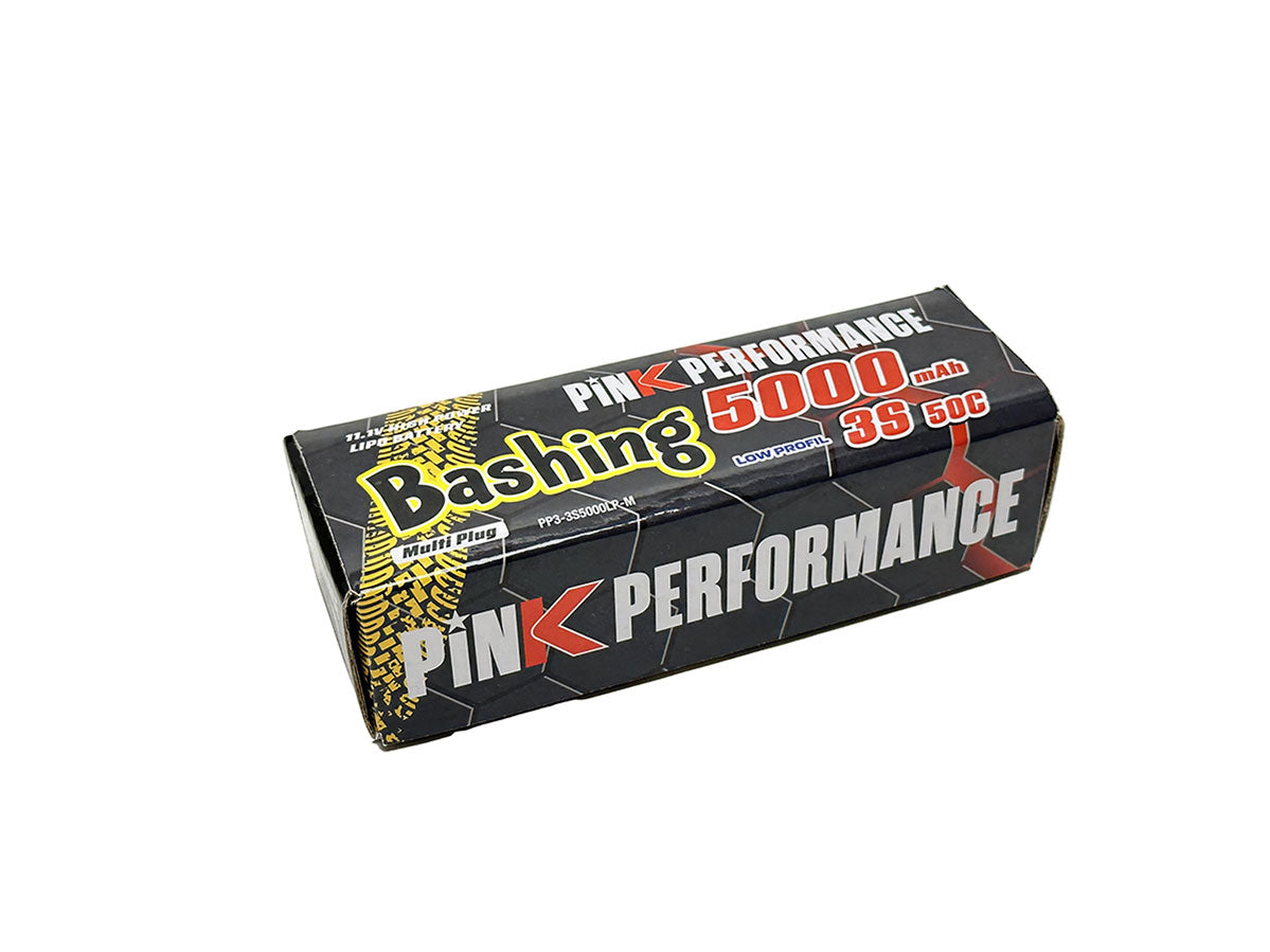 Batterie lipo 3S Bashing 11,1V 5000mAh Low profile - PP3-3S5000LP-M - Breizh Modélisme.