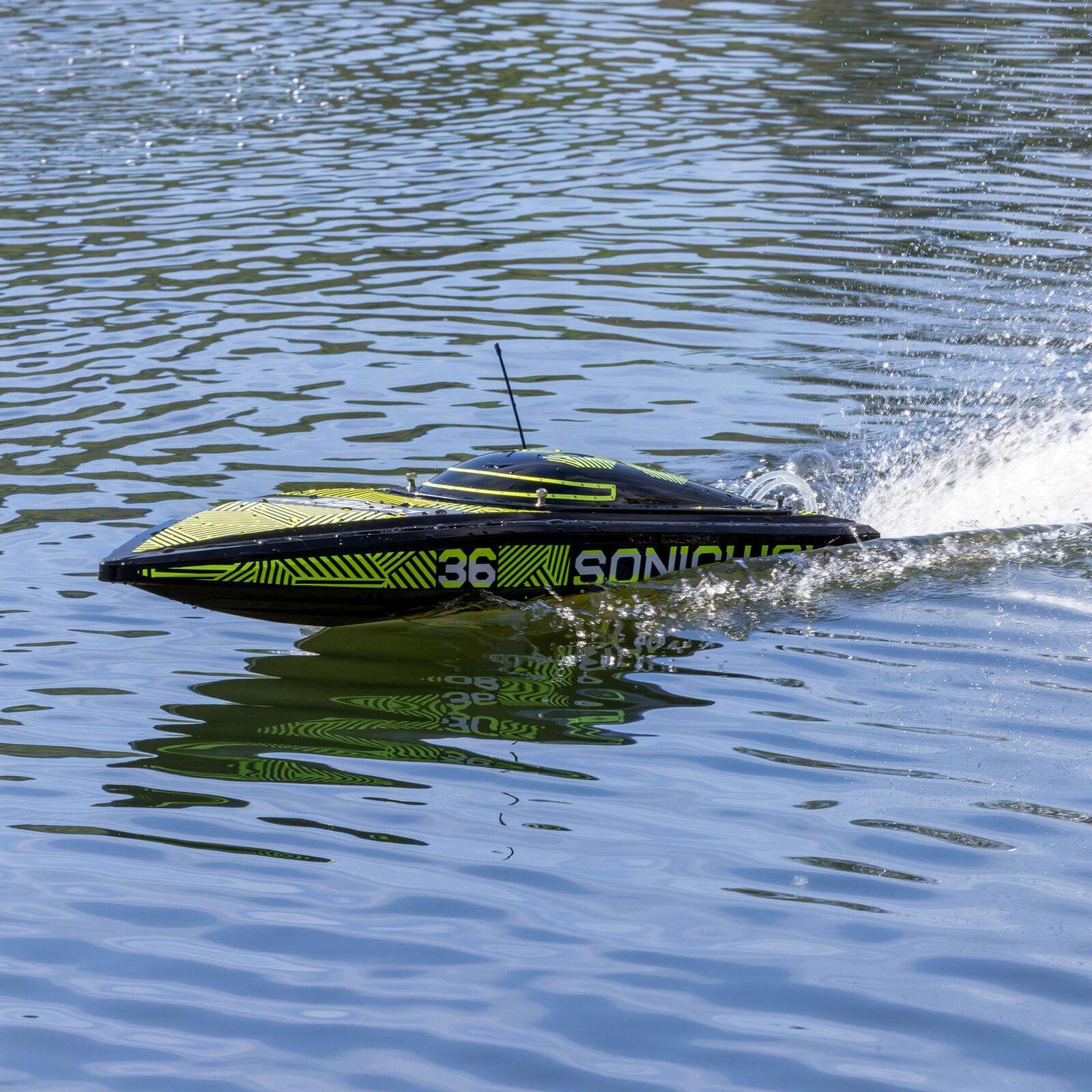 Bateau RC Sonicwake 36 V3 Brushless RTR ProBoat PRB-2171T1