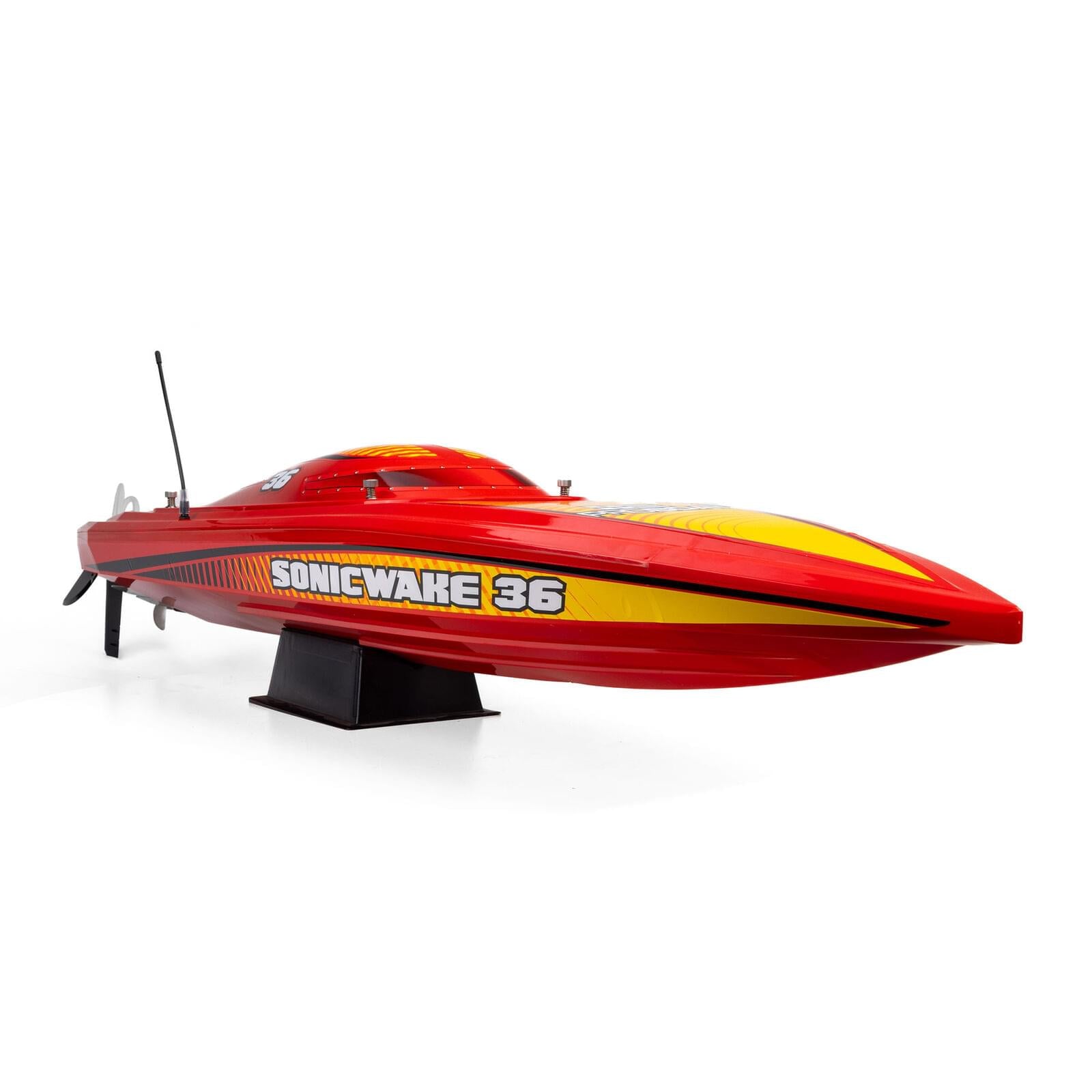 Bateau RC Sonicwake 36 V3 Brushless RTR ProBoat PRB-2171T2 - Breizh Modélisme.