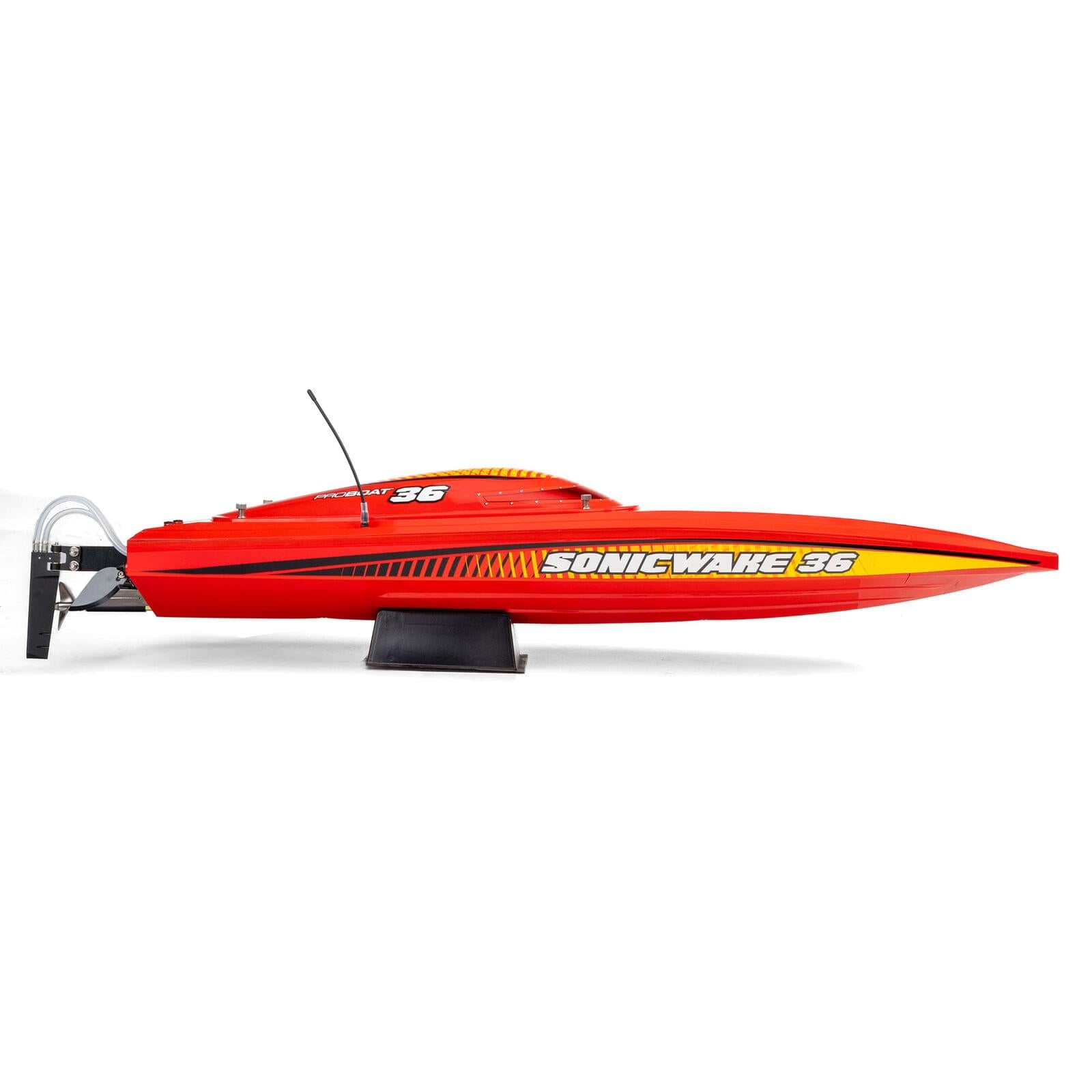 Bateau RC Sonicwake 36 V3 Brushless RTR ProBoat PRB-2171T2 - Breizh Modélisme.