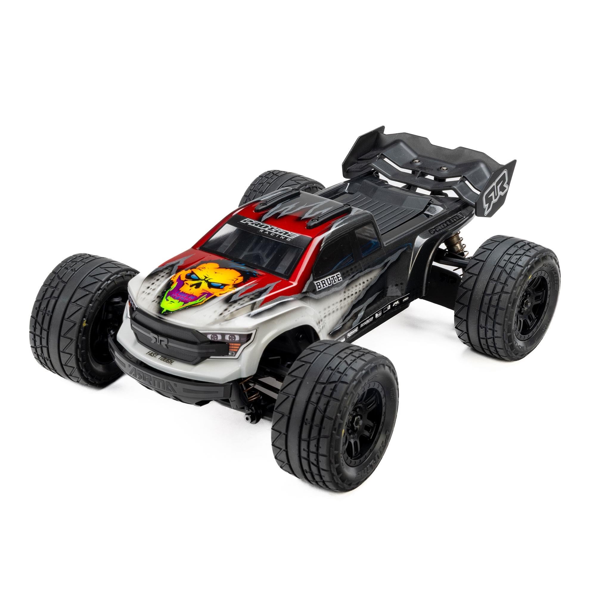 2 pneus de route avant/arrière Menace 12mm Arrma Mini Kraton 1/16 - Breizh Modélisme.