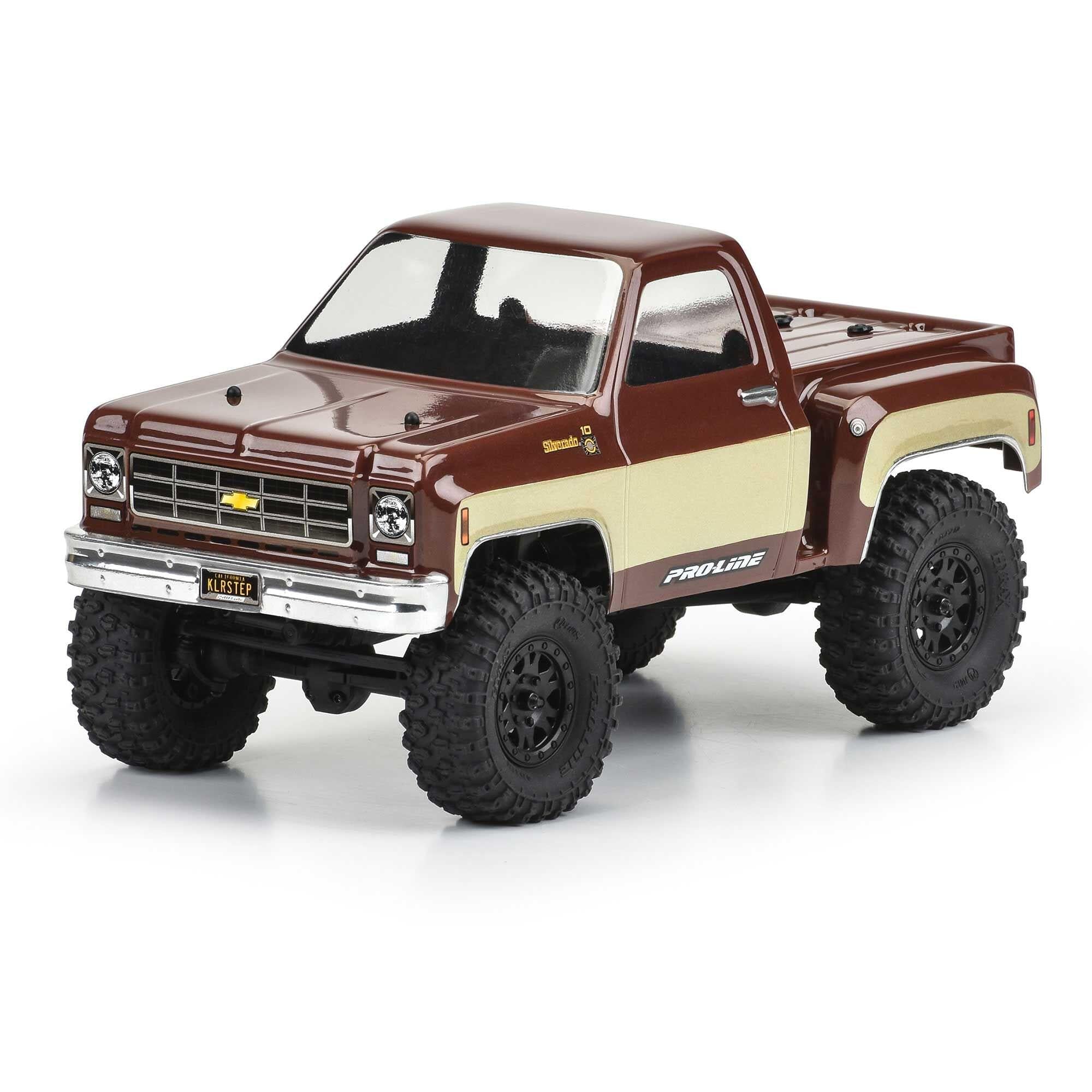 Carrosserie transparente 1/24 Chevy K-10 1978 SCX24