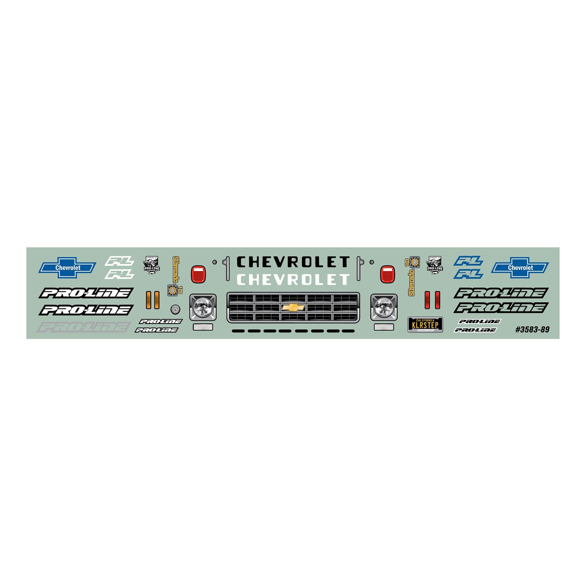 Carrosserie transparente 1/24 Chevy K-10 1978 SCX24