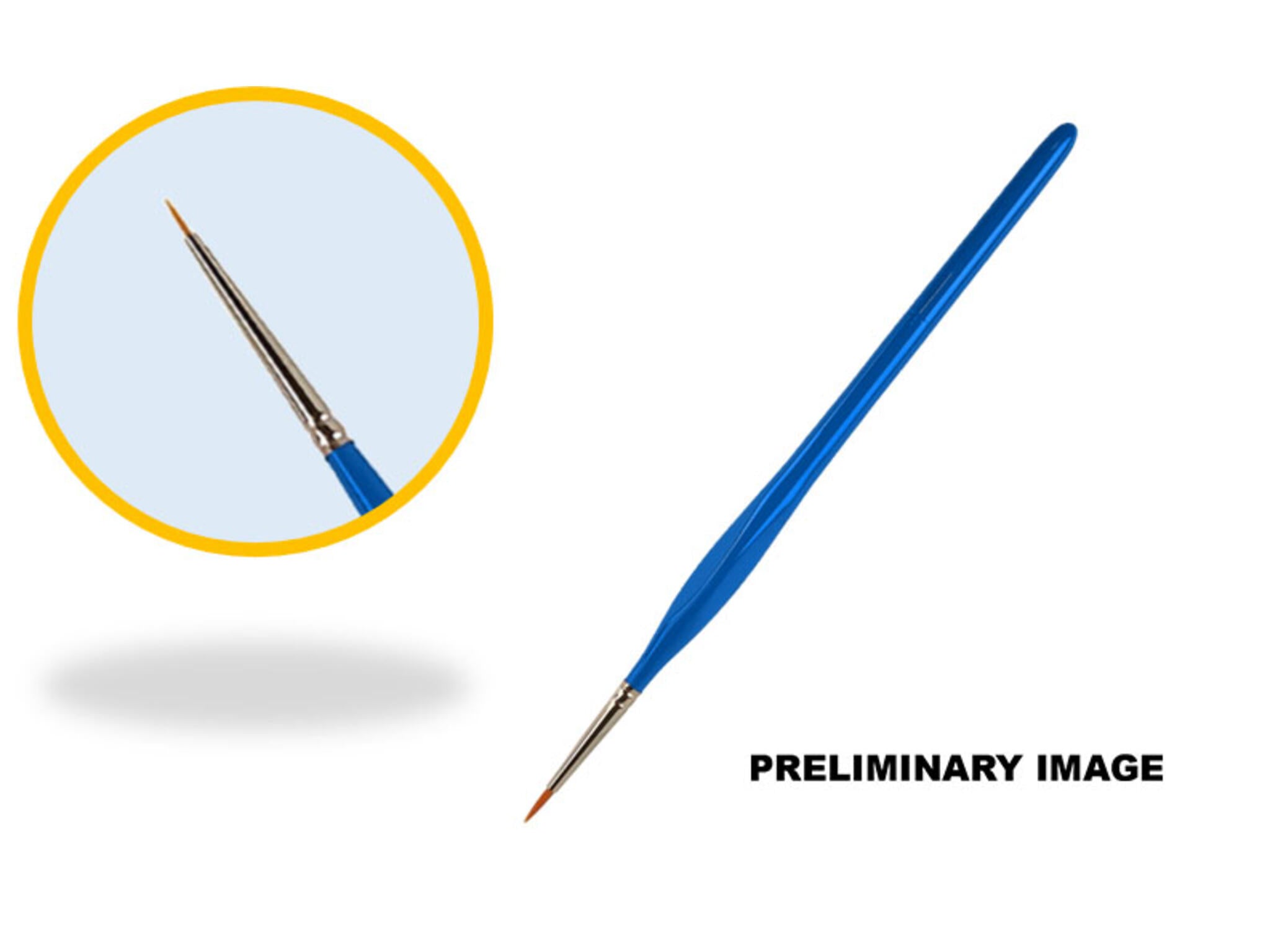 Pinceau professionnel taille 00 Brosse synthétique Revell 39565