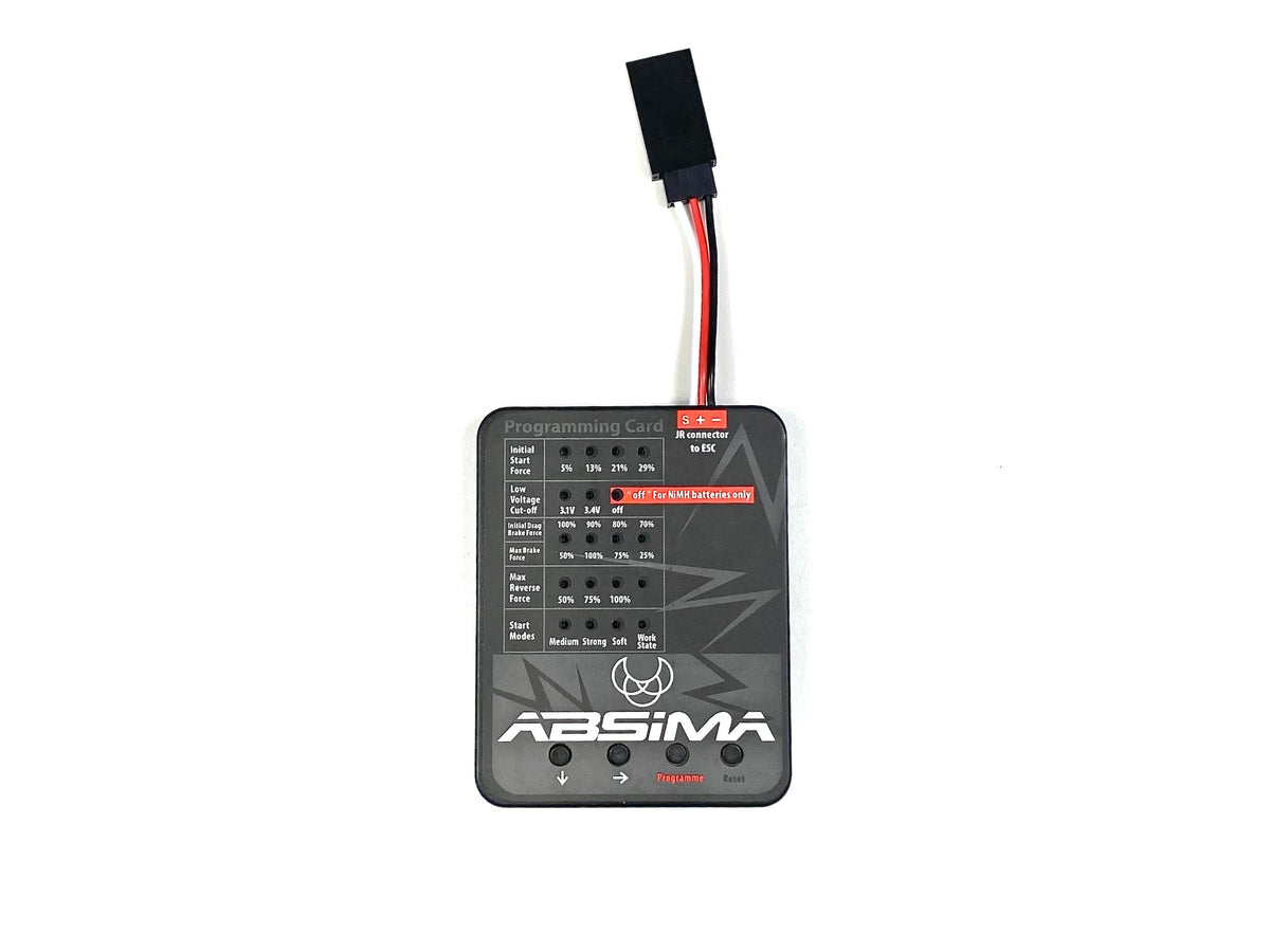 Carte de programmation pour contrôleur de vitesse brushless ECO - 2110064 - Breizh Modélisme.