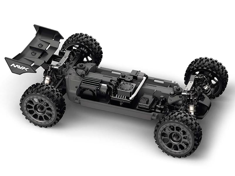 Buggy 3S 80km/h Maverick QByte XB Flux PRO 1/12 Brushless RTR 4WD fluo MV151403