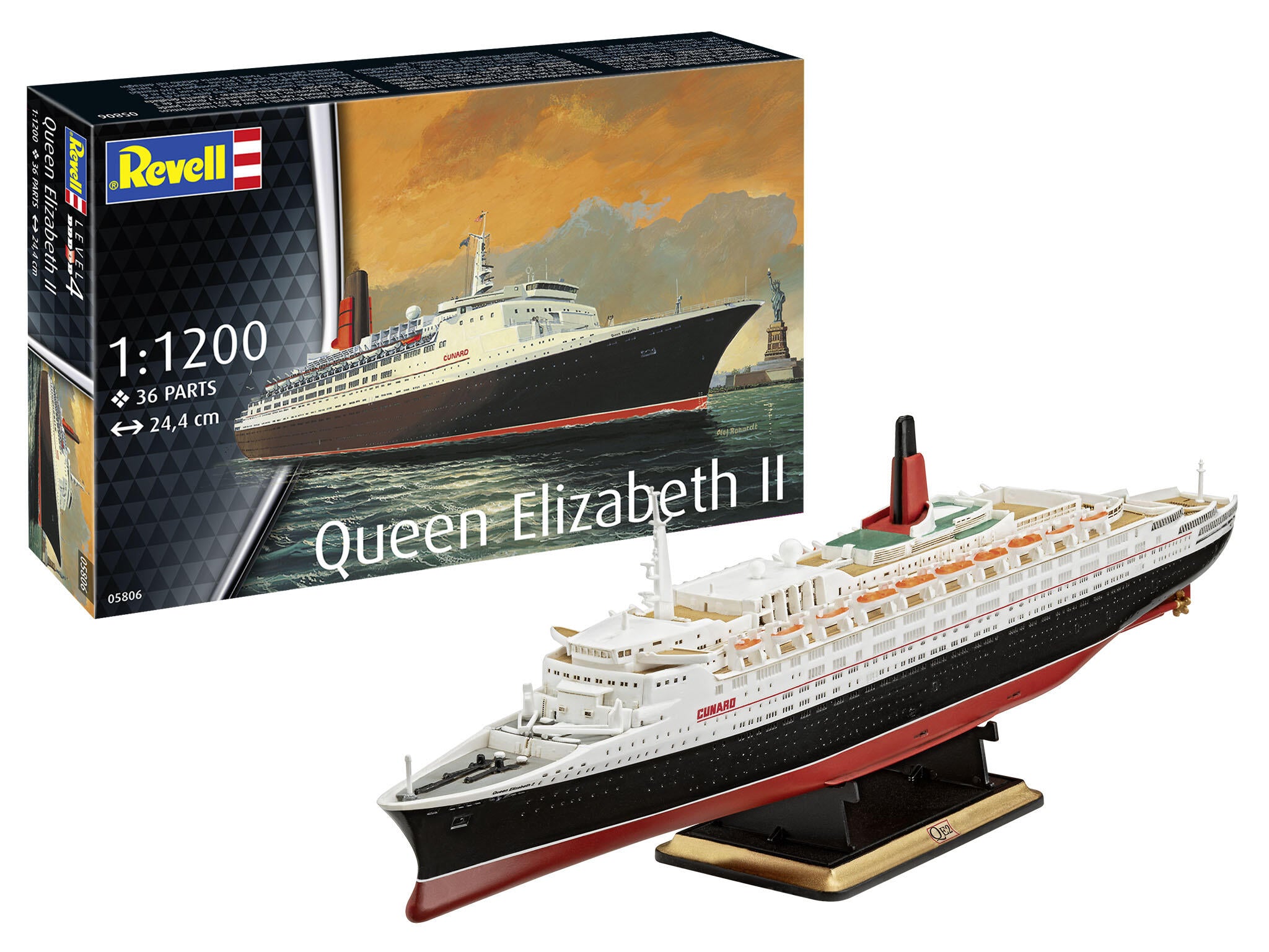 Maquette bateau Revell 05806 Queen Elizabeth II
