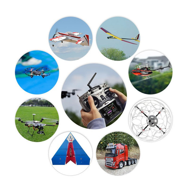 Radio Radiolink AT9S Pro 10/12 voies (Mode 2) avec récepteur R9DS