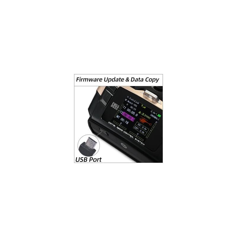Radio Radiolink AT9S Pro 10/12 voies (Mode 2) avec récepteur R9DS