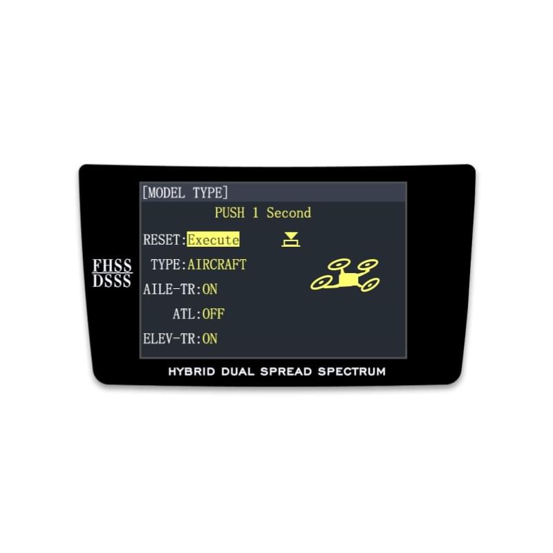 Radio Radiolink AT9S Pro 10/12 voies (Mode 2) avec récepteur R9DS
