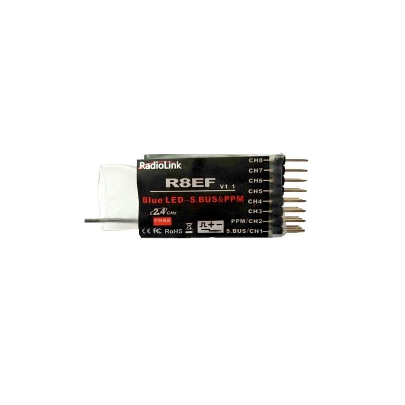 Récepteur surface 7 voies V1.4 avec télémétrie et Gyro - RADR7FG