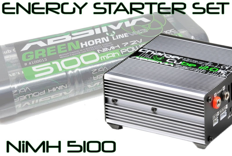 Kit de démarrage RC Energy 5100 (NiMH/Cube 2.0) - 4200023
