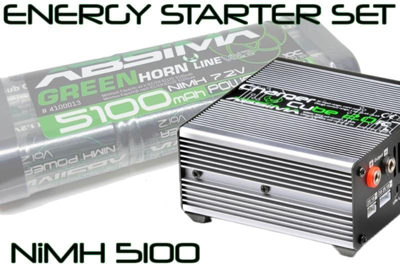 Kit de démarrage RC Energy 5100 (NiMH/Cube 2.0) - 4200023