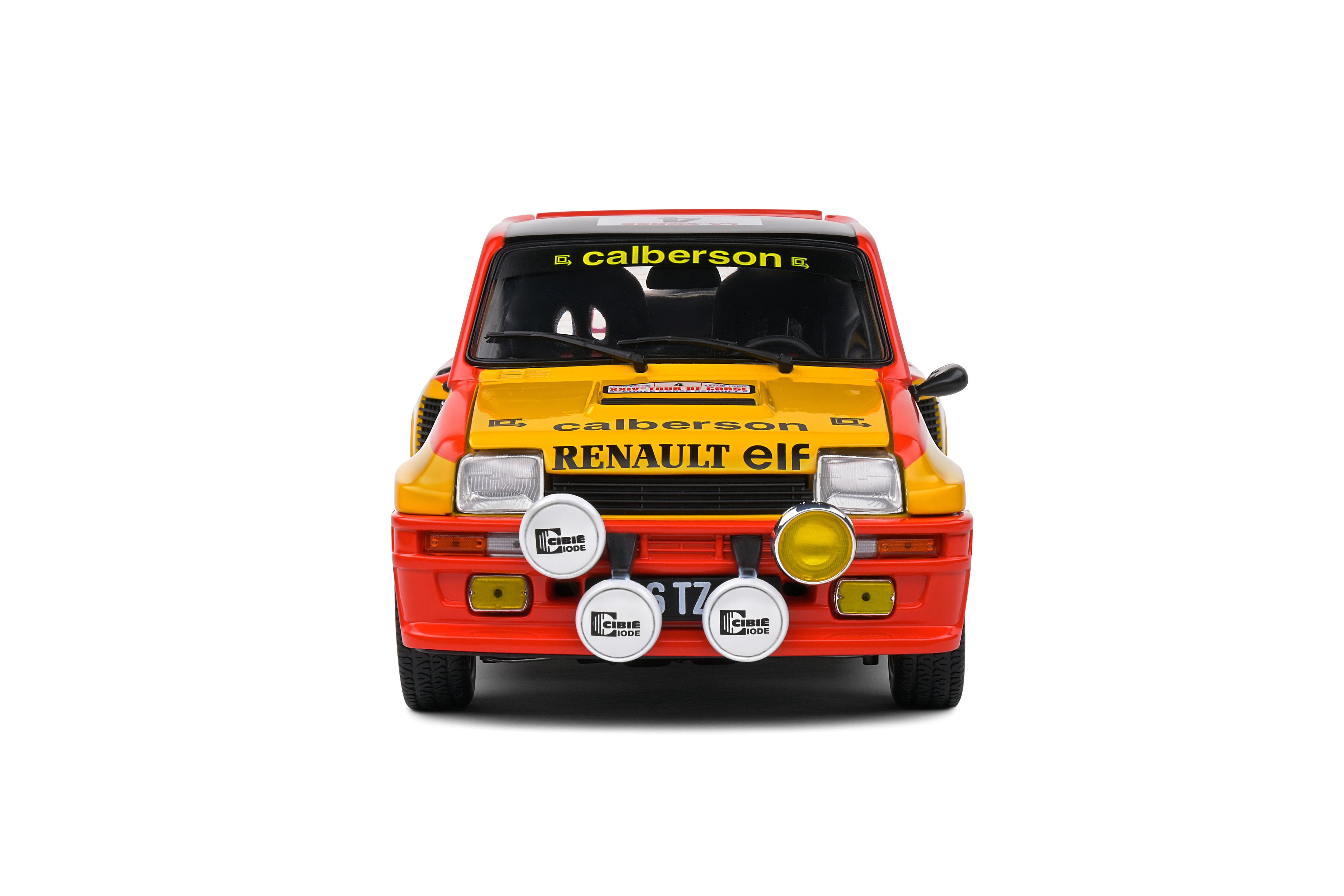 Solido S1801314 Voiture miniature collection 1/18 Renault 5 turbo – Tour de Corse – 1980 – 4 Ragnotti/Andrie