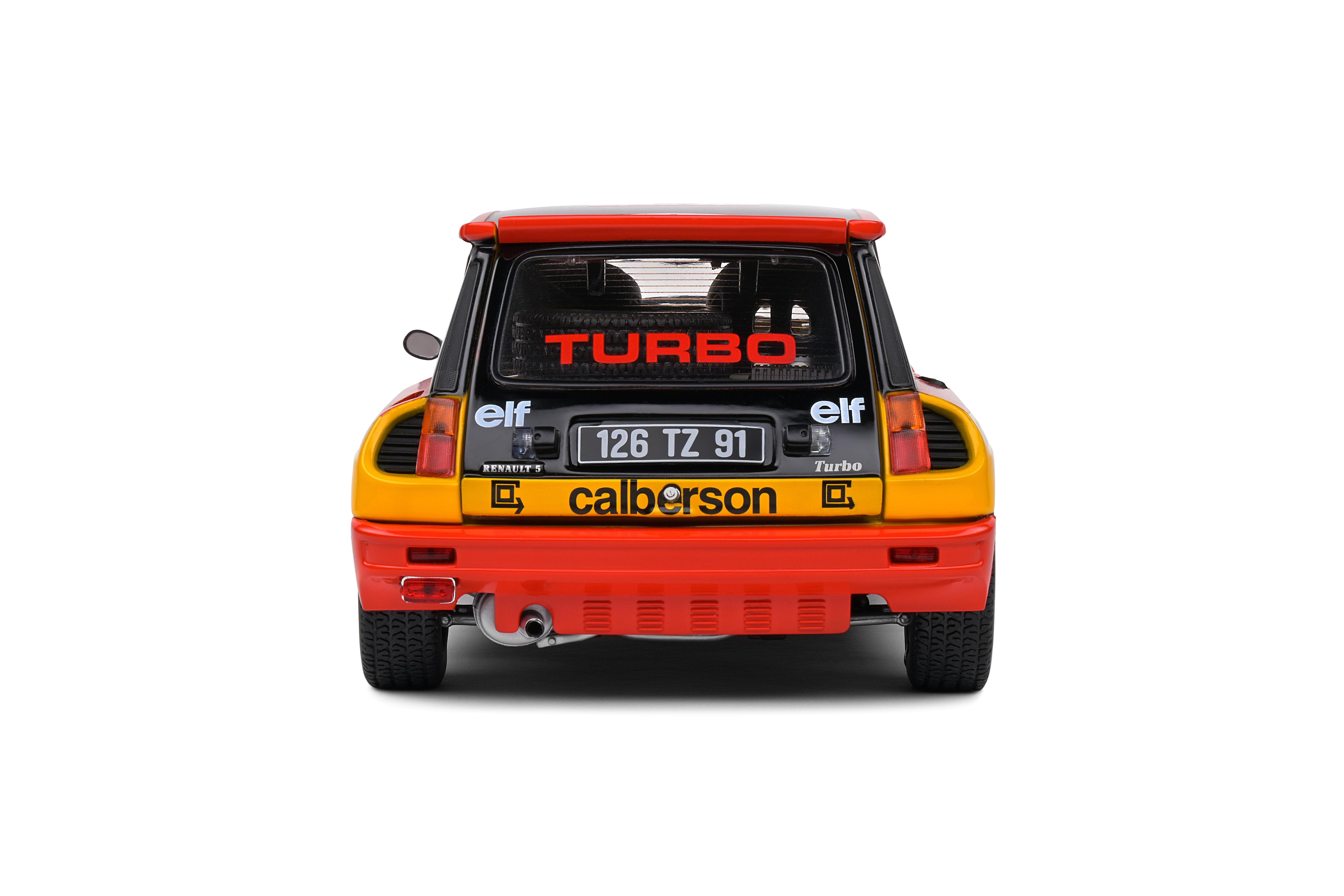 Solido S1801314 Voiture miniature collection 1/18 Renault 5 turbo – Tour de Corse – 1980 – 4 Ragnotti/Andrie