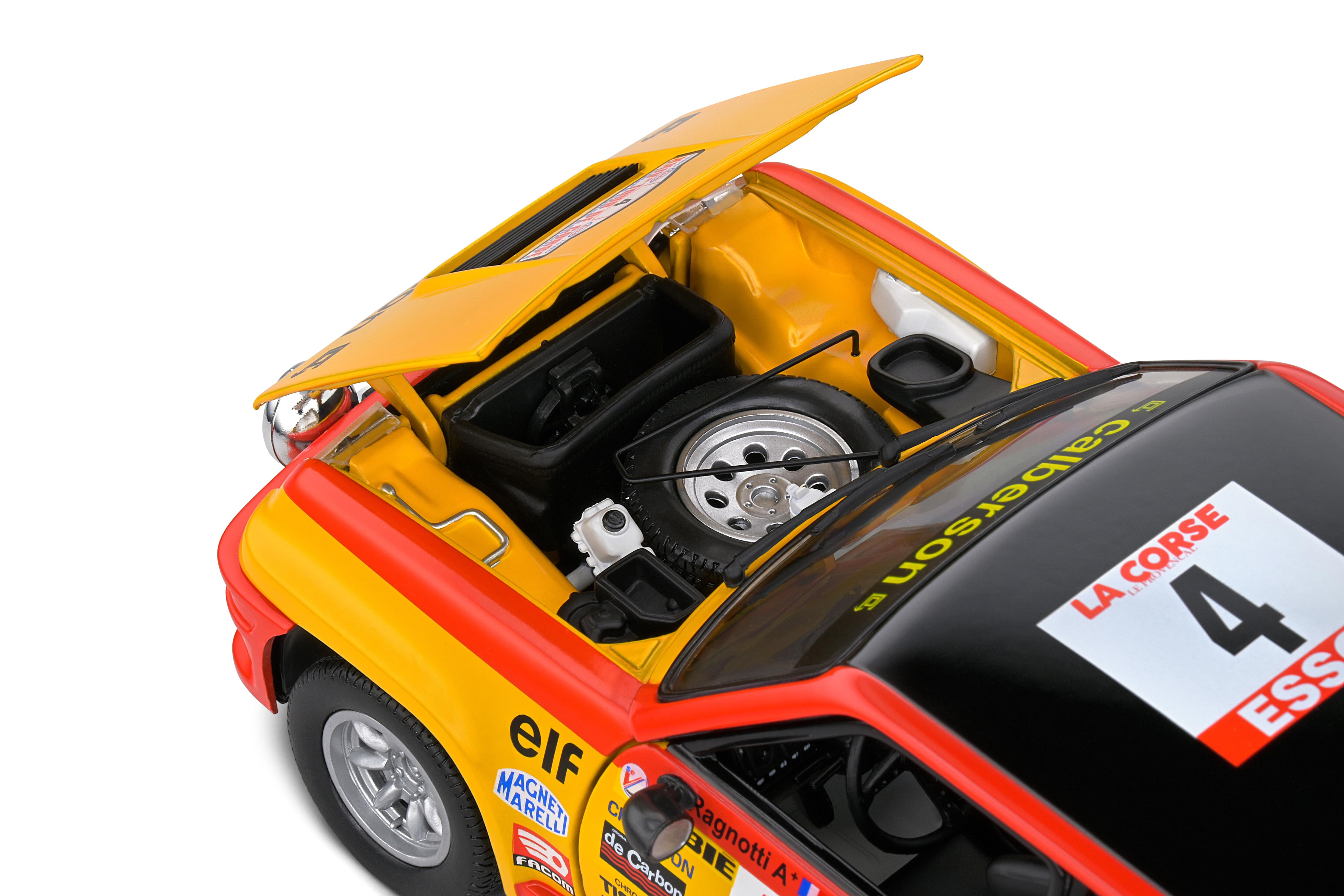 Solido S1801314 Voiture miniature collection 1/18 Renault 5 turbo – Tour de Corse – 1980 – 4 Ragnotti/Andrie