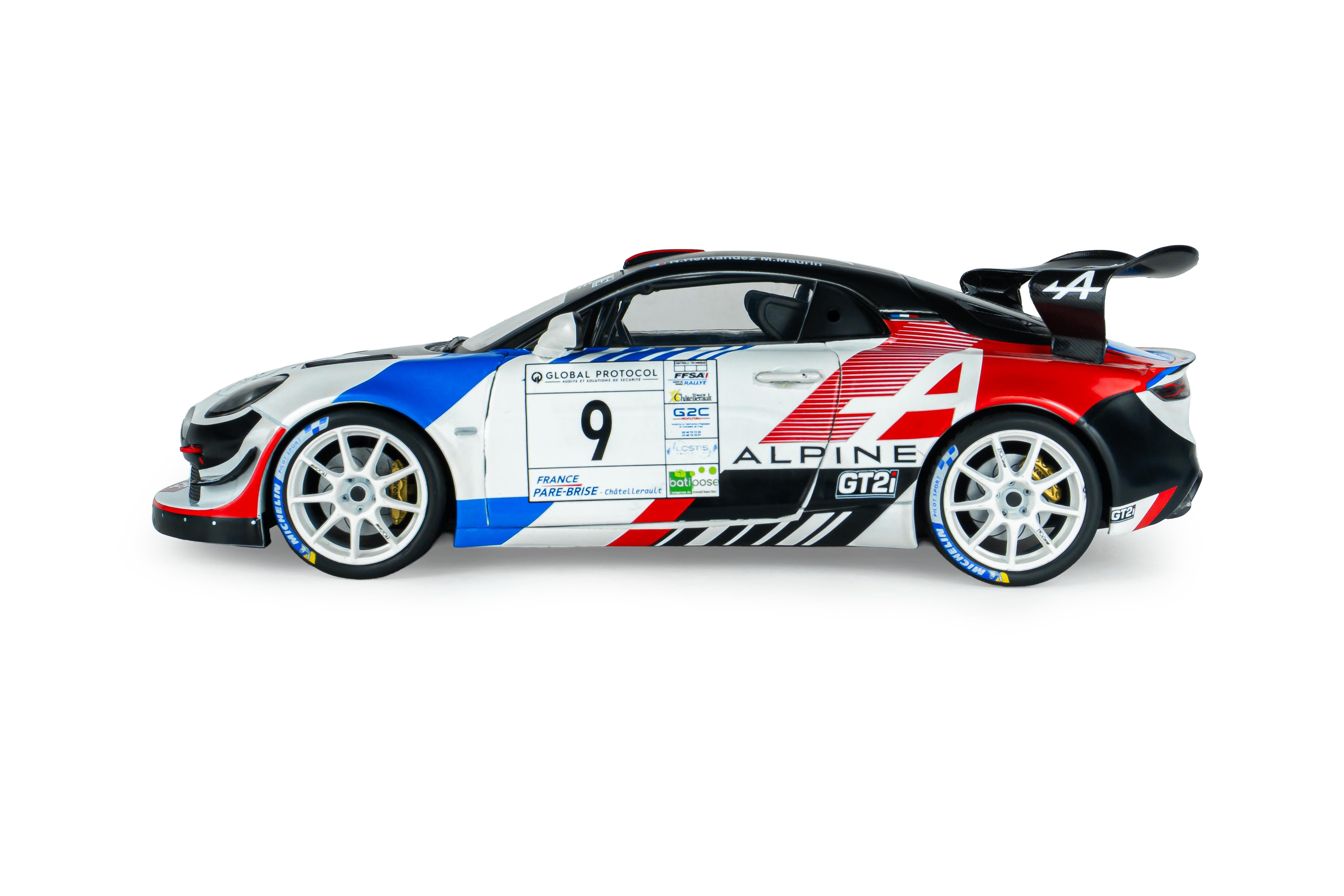 Solido S1801633 miniature collection 1/18 Alpine A110 rgt+ blanc 9 N.Hernandez / M.Maurin Rallye de la Vienne 2025