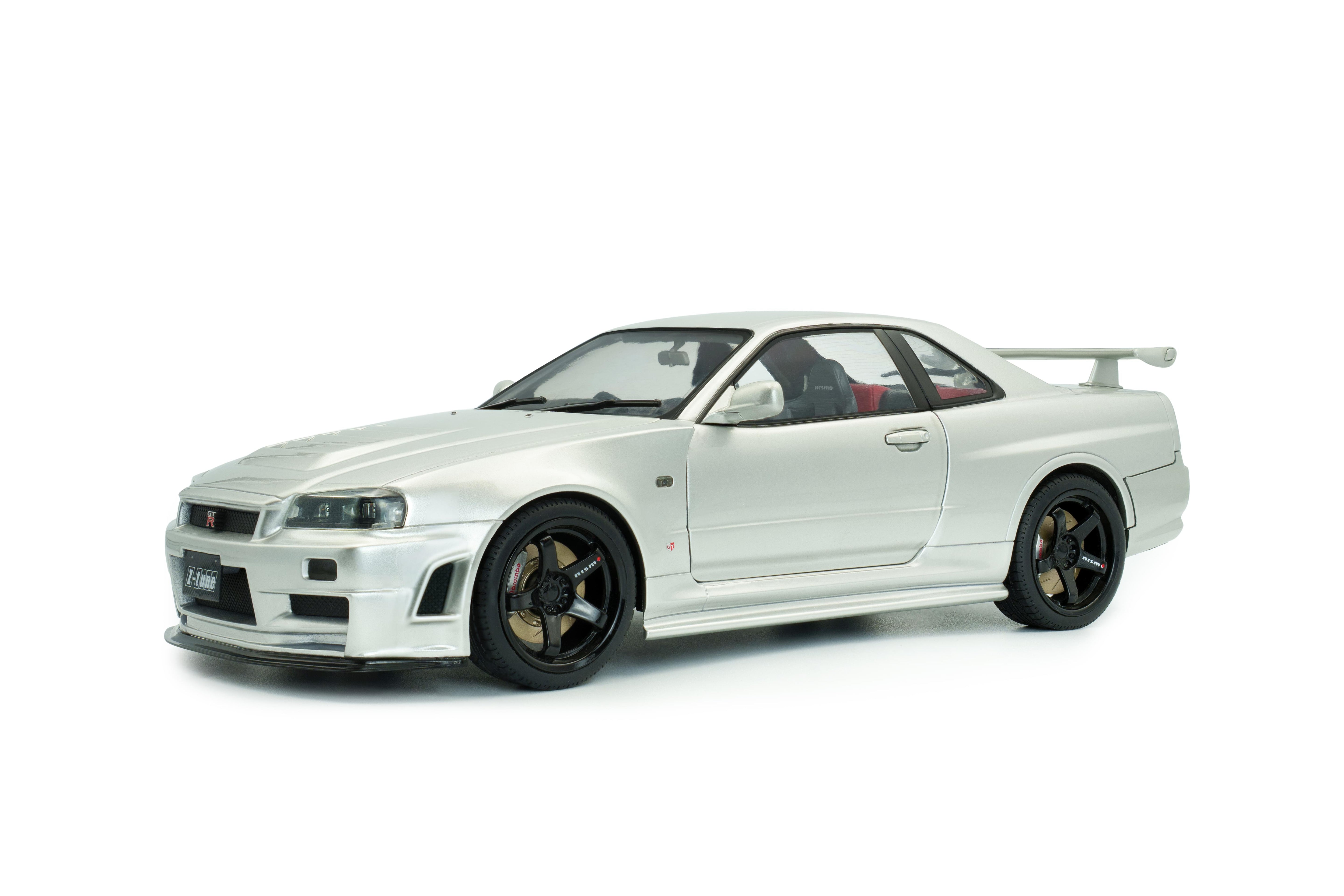 Solido S1804312 Voiture miniature collection 1/18 Nissan Skyline GT-R (BNR34) with NISMO Parts – 1999