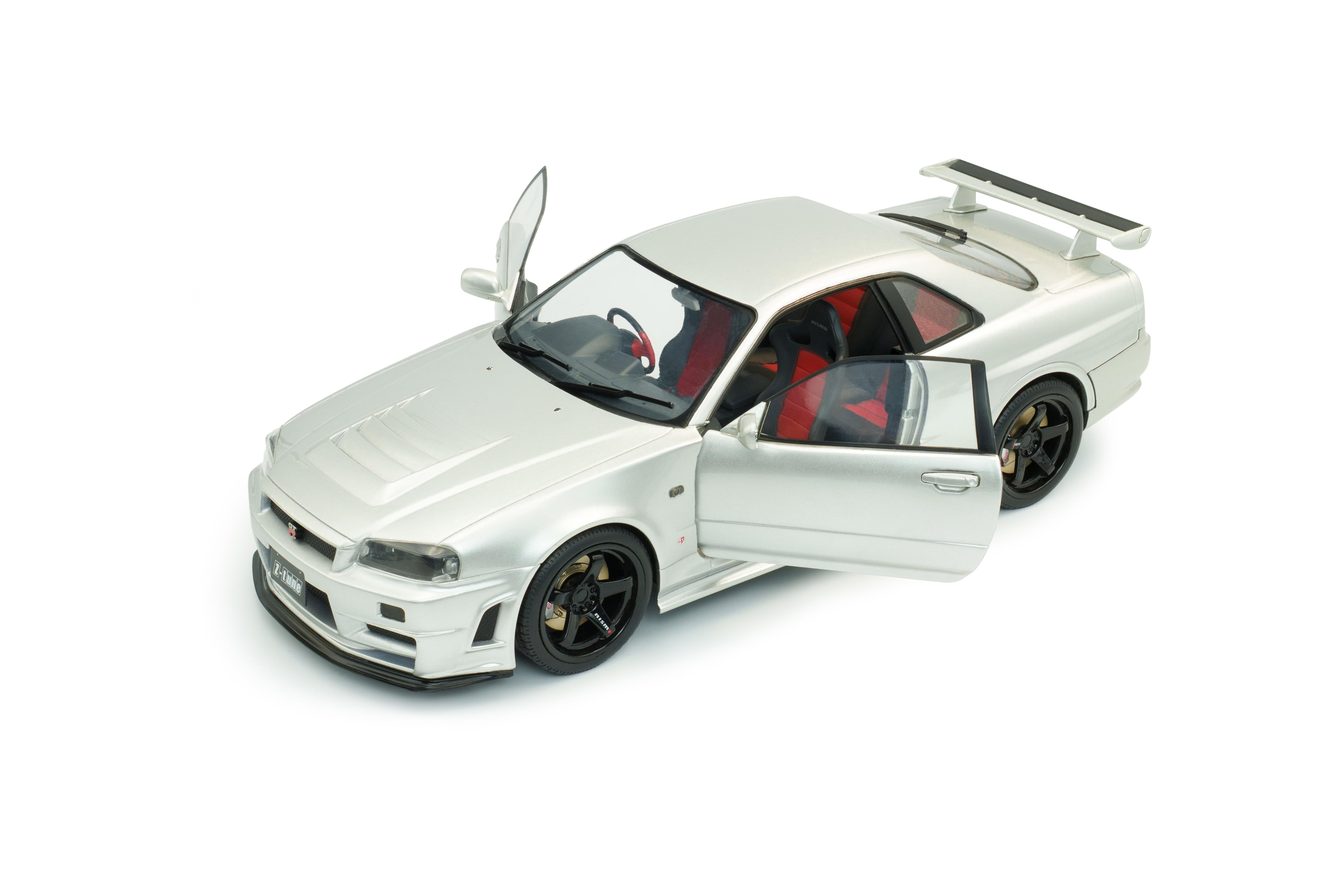 Solido S1804312 Voiture miniature collection 1/18 Nissan Skyline GT-R (BNR34) with NISMO Parts – 1999