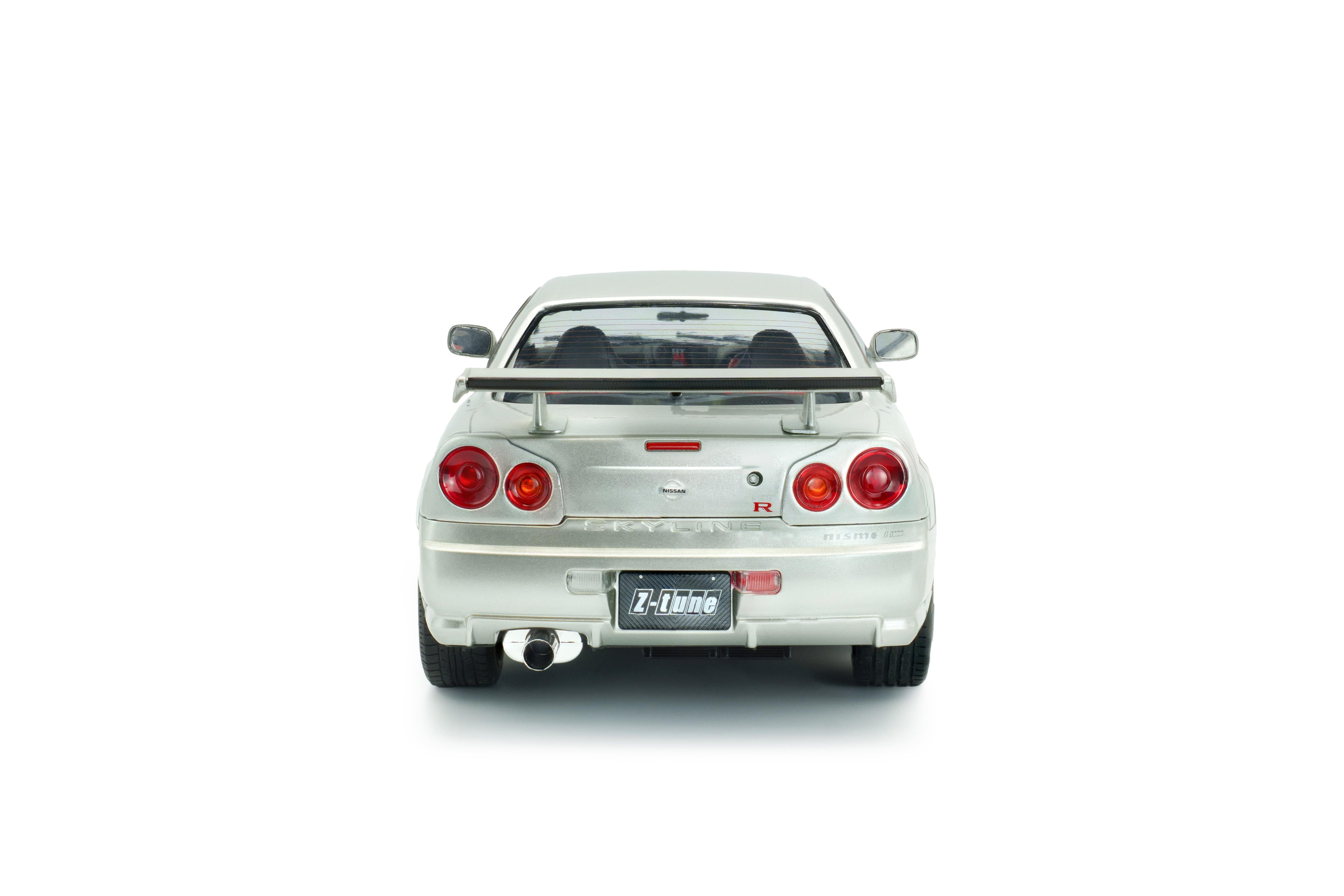 Solido S1804312 Voiture miniature collection 1/18 Nissan Skyline GT-R (BNR34) with NISMO Parts – 1999