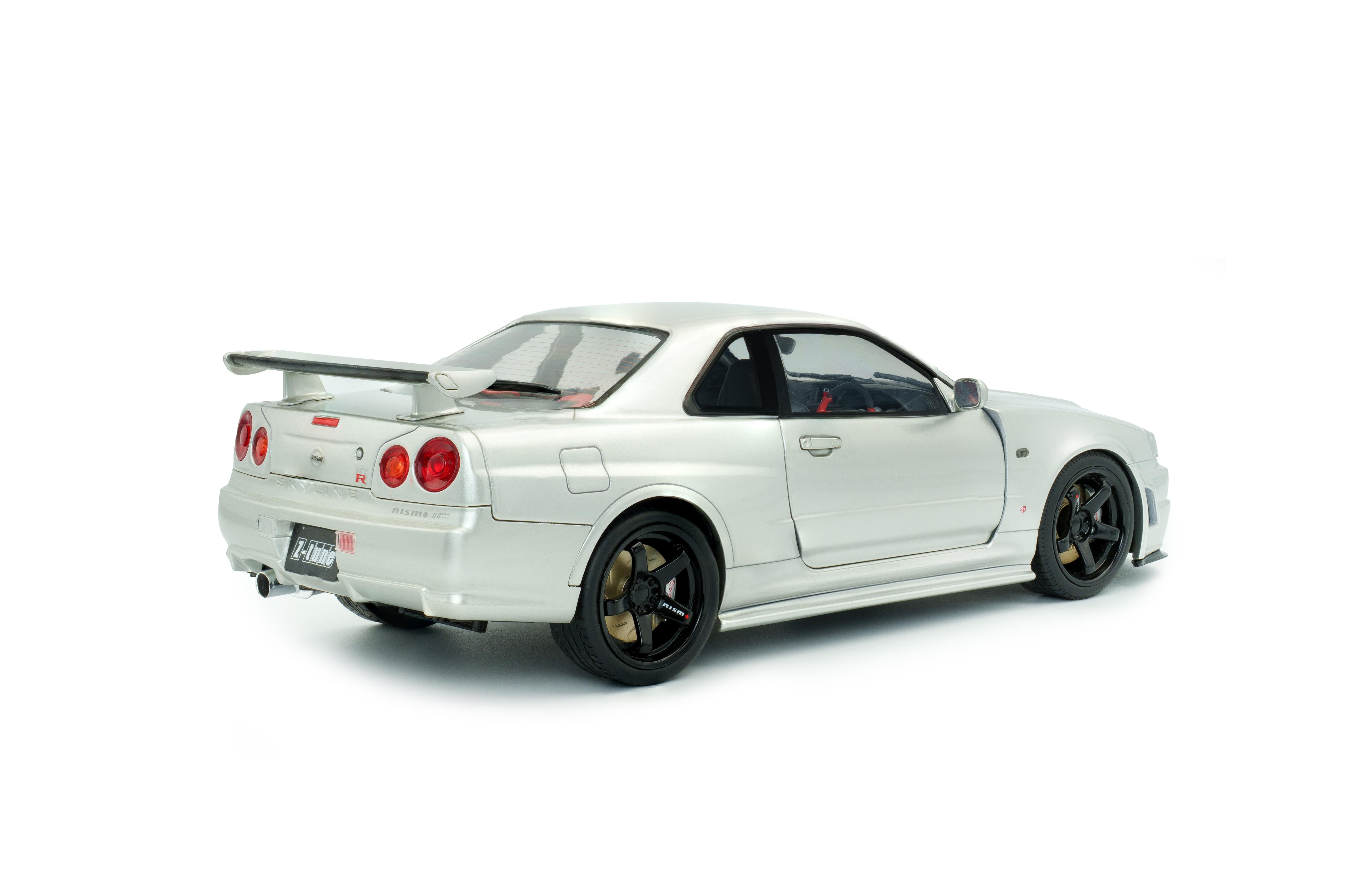 Solido S1804312 Voiture miniature collection 1/18 Nissan Skyline GT-R (BNR34) with NISMO Parts – 1999
