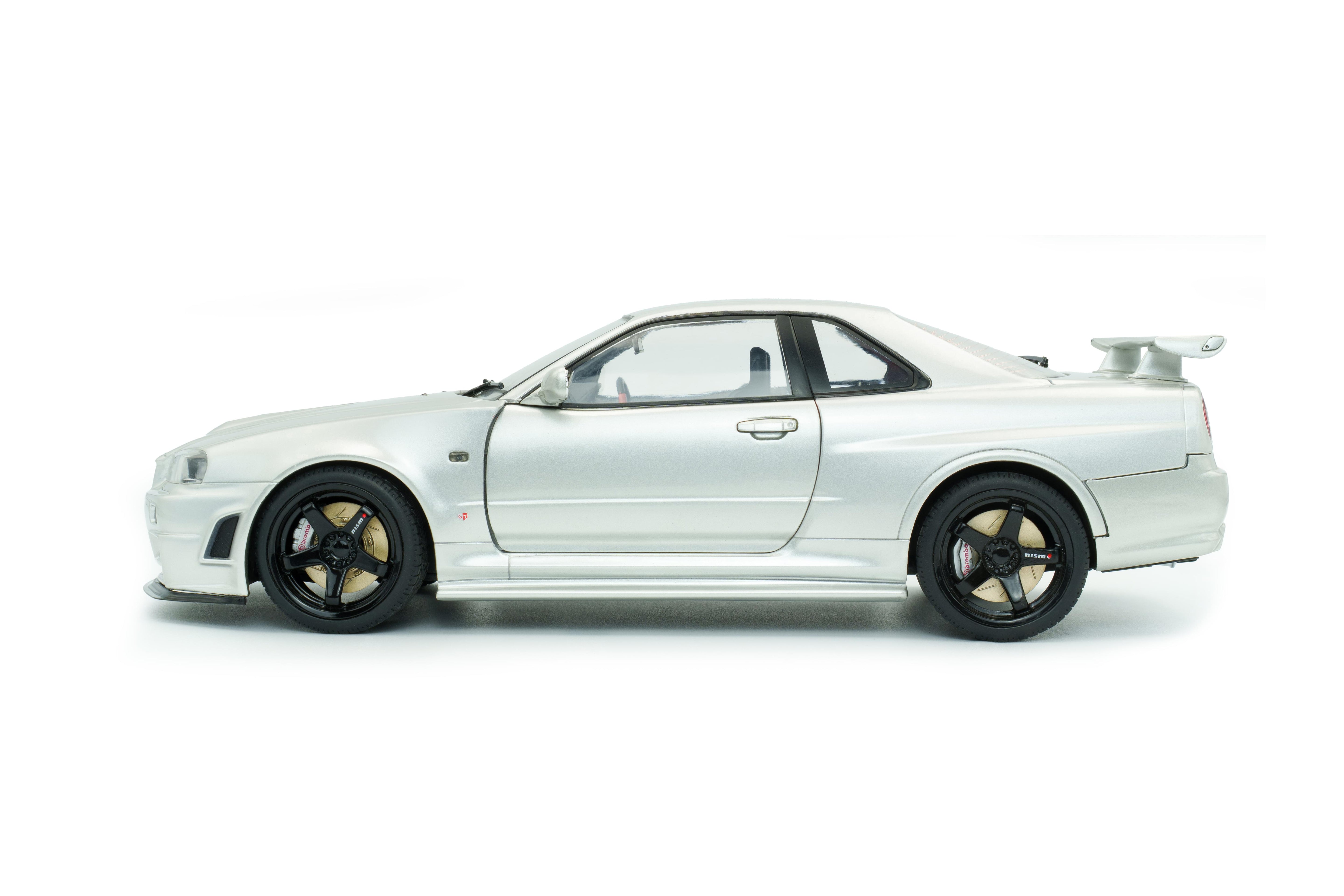 Solido S1804312 Voiture miniature collection 1/18 Nissan Skyline GT-R (BNR34) with NISMO Parts – 1999