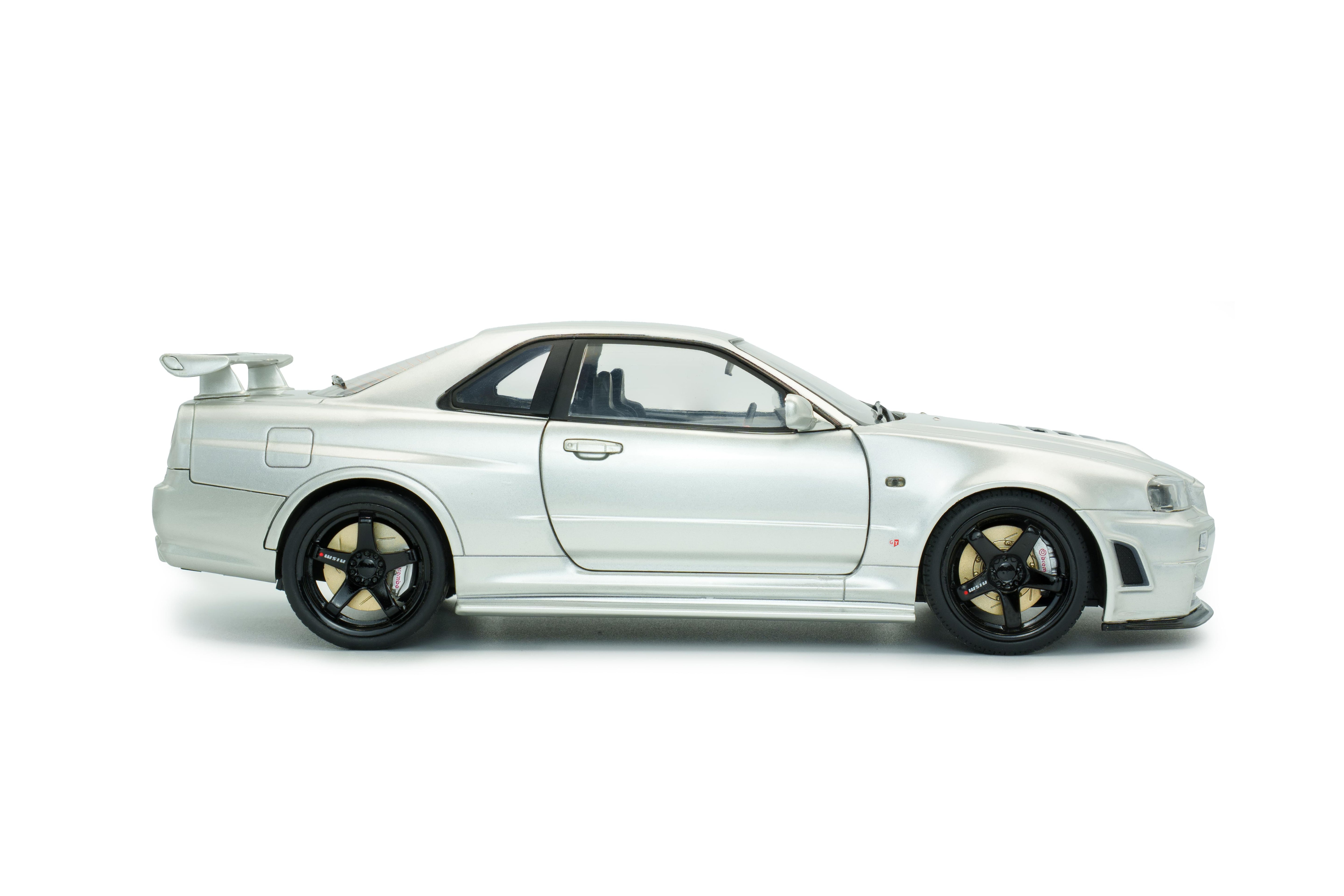 Solido S1804312 Voiture miniature collection 1/18 Nissan Skyline GT-R (BNR34) with NISMO Parts – 1999
