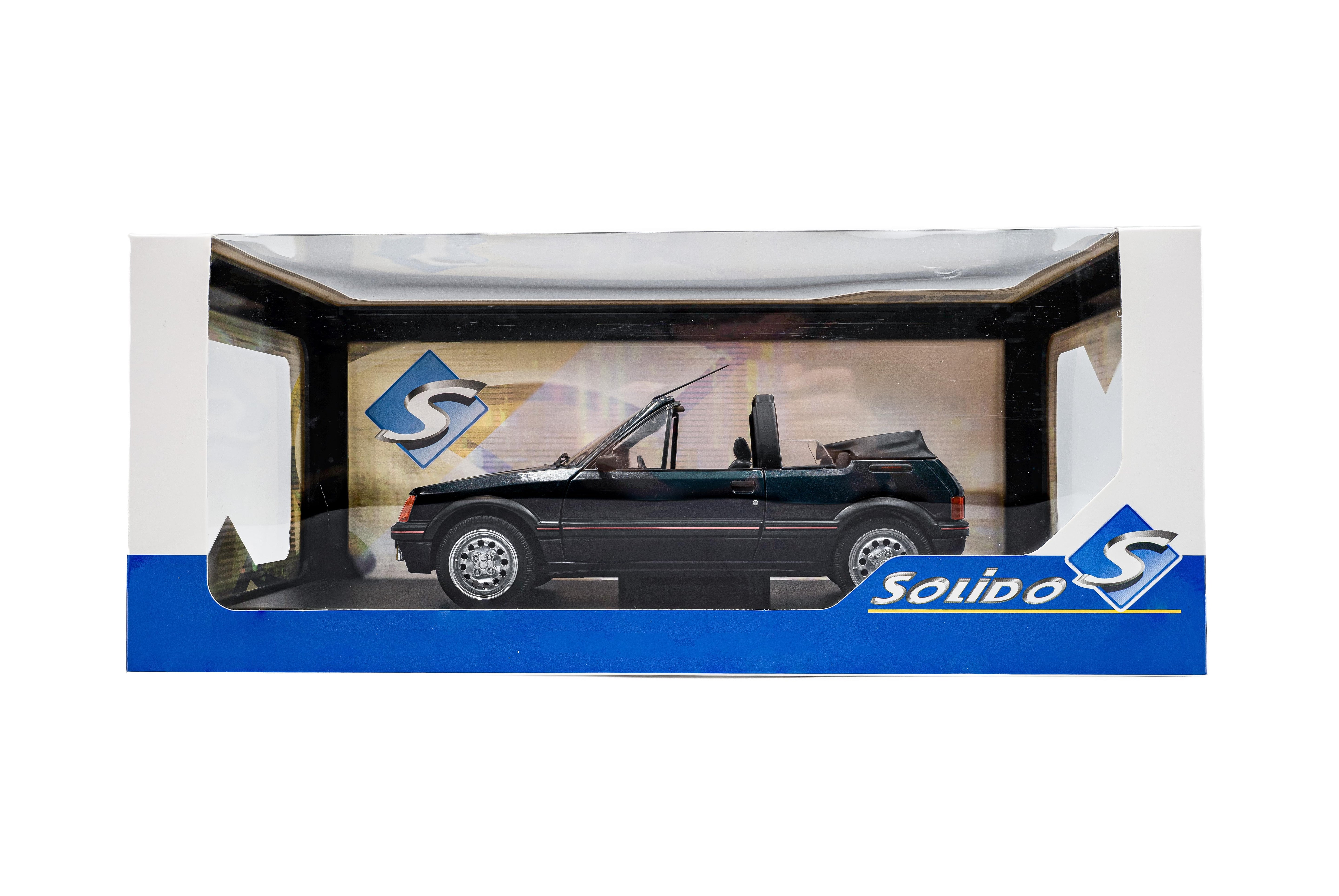 Solido S1806204 Voiture miniature collection 1/18 Peugeot 205 CTI – 1986
