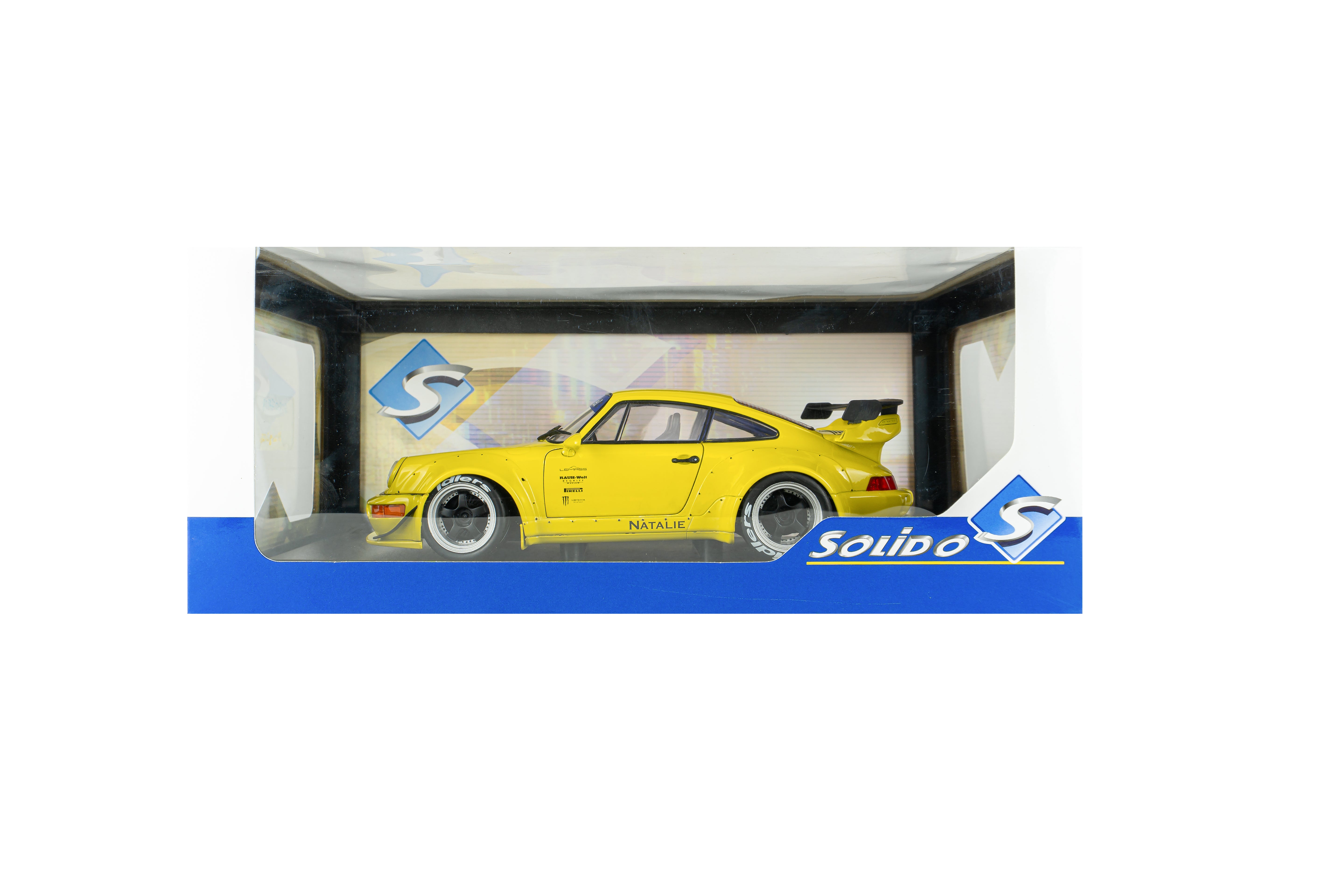 Solido S1807518 Voiture miniature collection 1/18 RWB Bodykit Natalie 2023 - Breizh Modélisme.