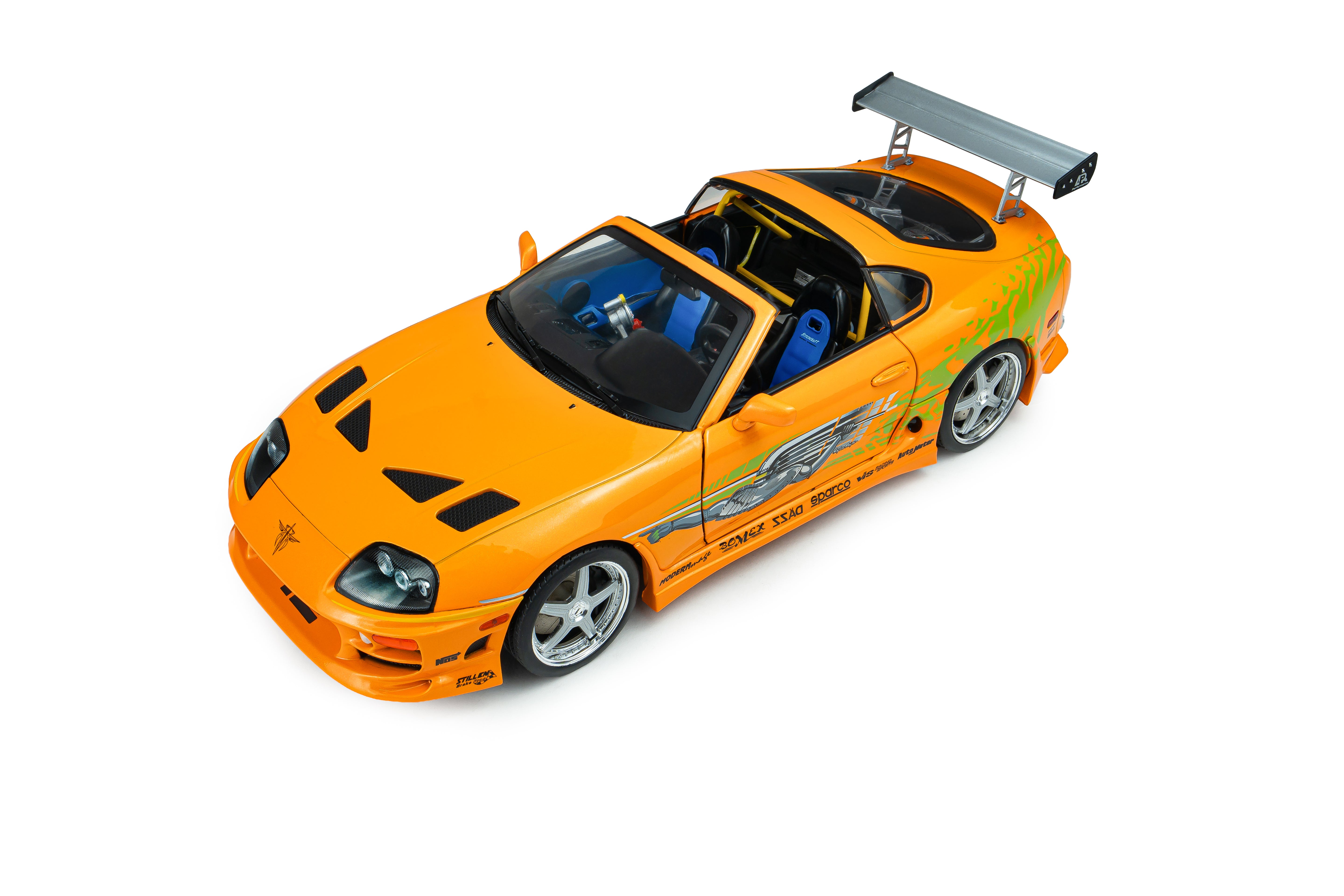 Solido S1807609A Voiture miniature collection 1/18 Toyota Supra Mk4 (A80) Fast and Furious 1 - Breizh Modélisme.