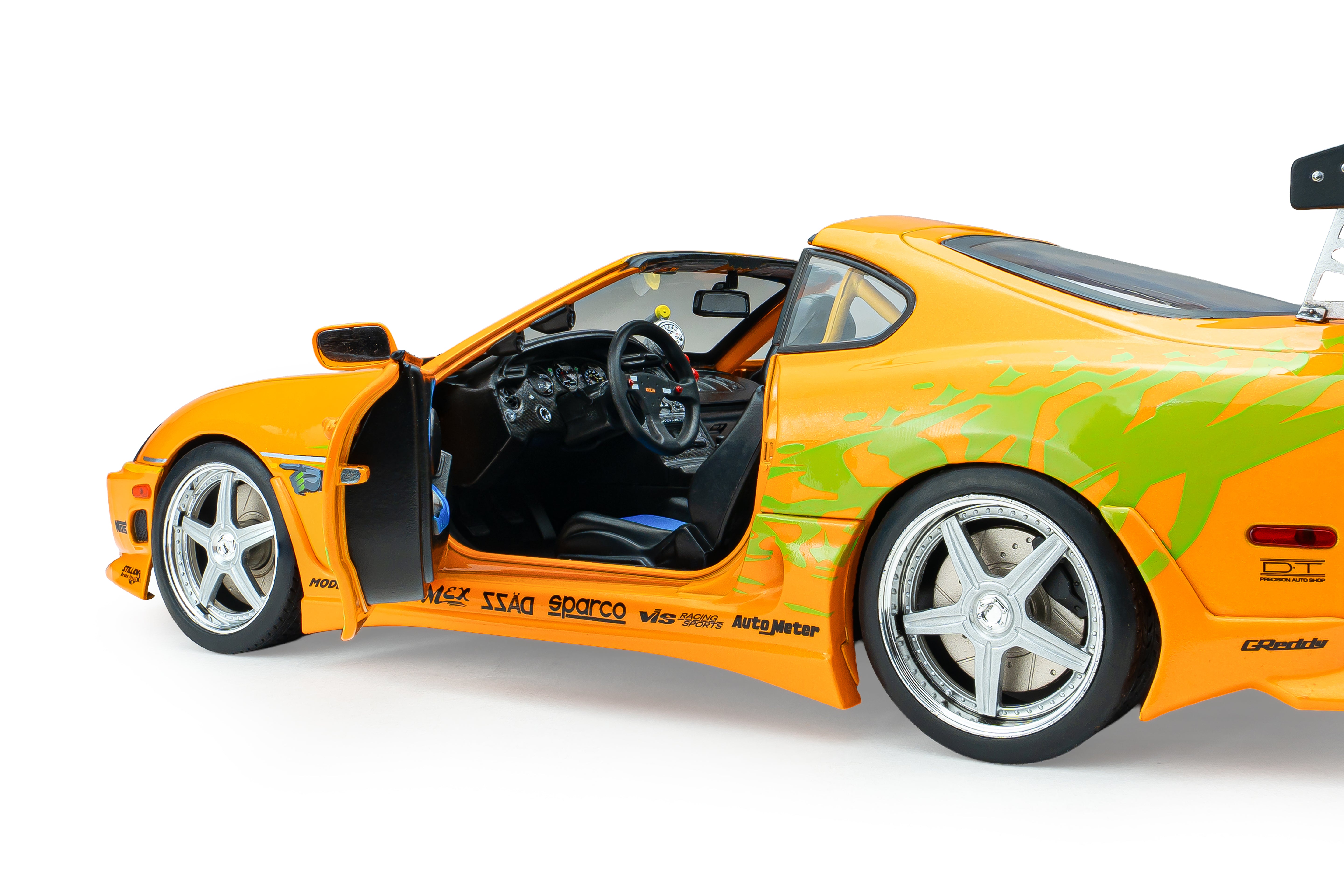 Solido S1807609A Voiture miniature collection 1/18 Toyota Supra Mk4 (A80) Fast and Furious 1 - Breizh Modélisme.