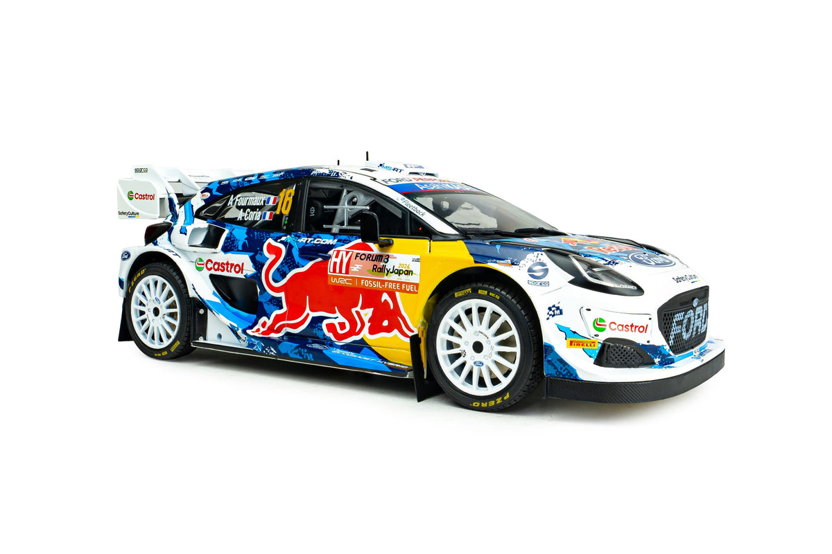Solido S1809508 Voiture miniature collection 1/18 Ford Puma Rally1 Hybrid #16 Fourmaux/Coria Japon 2024