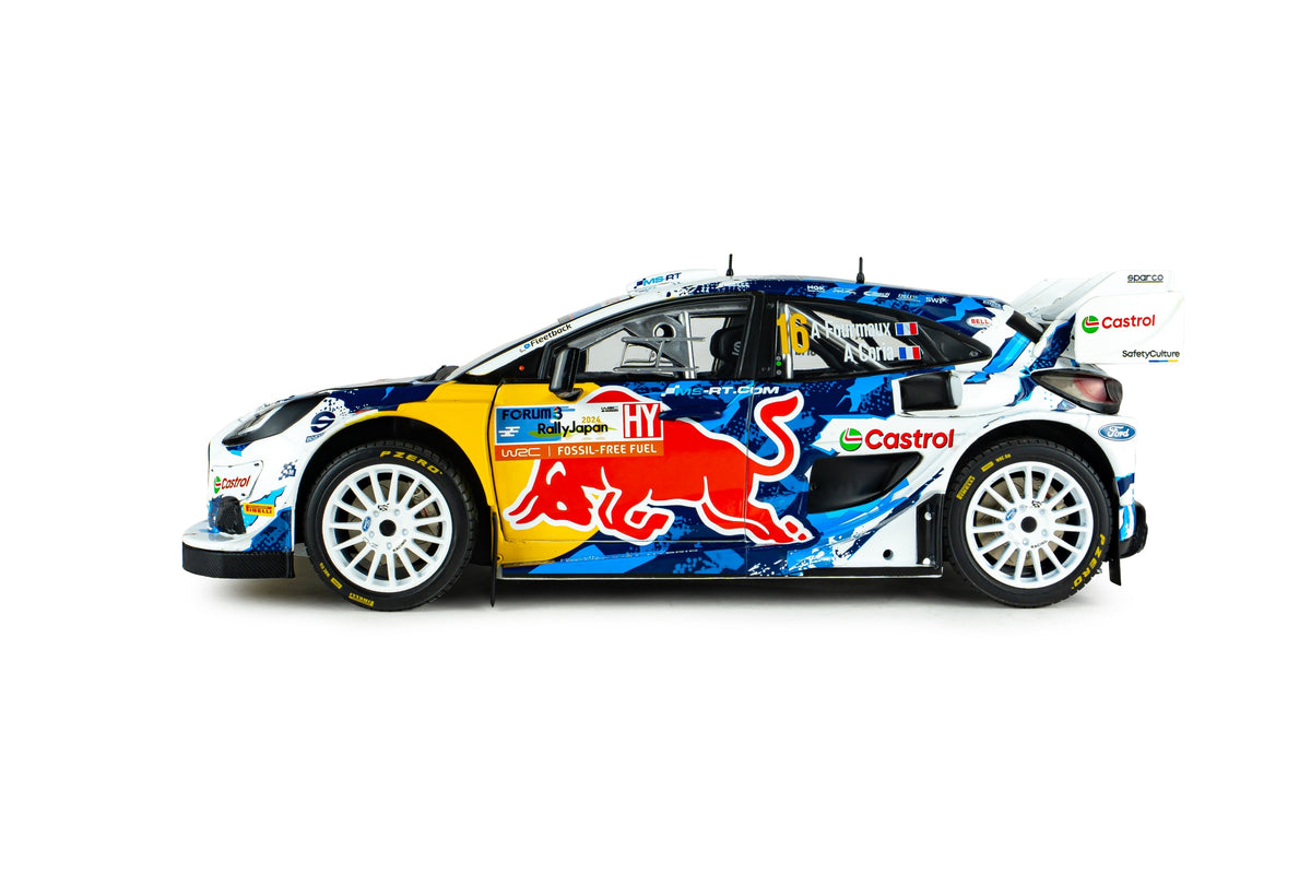 Solido S1809508 Voiture miniature collection 1/18 Ford Puma Rally1 Hybrid #16 Fourmaux/Coria Japon 2024