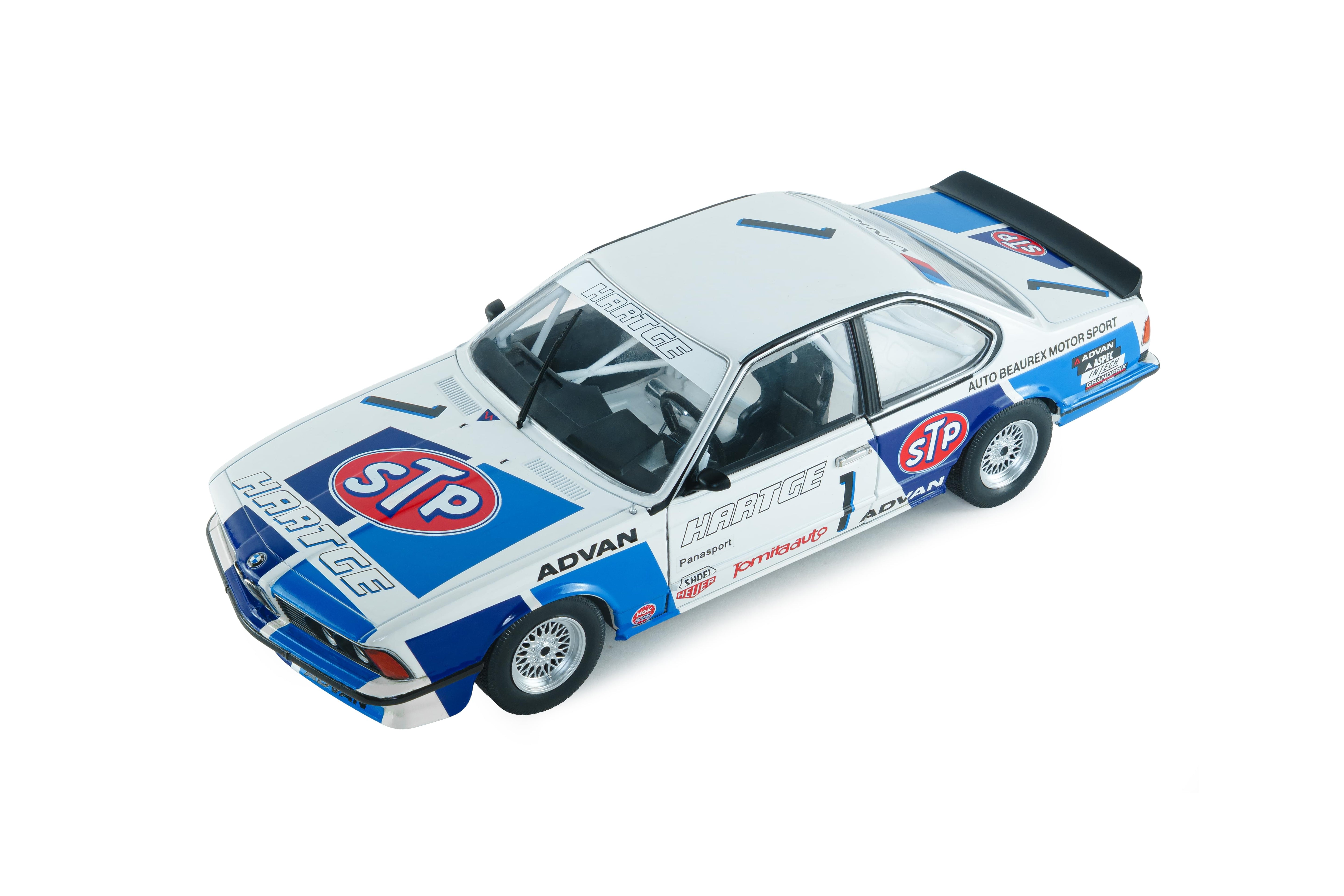 Solido S1810307 miniature collection 1/18 BMW 635 CSI blanc 1 F.Moller 24h spa 1984