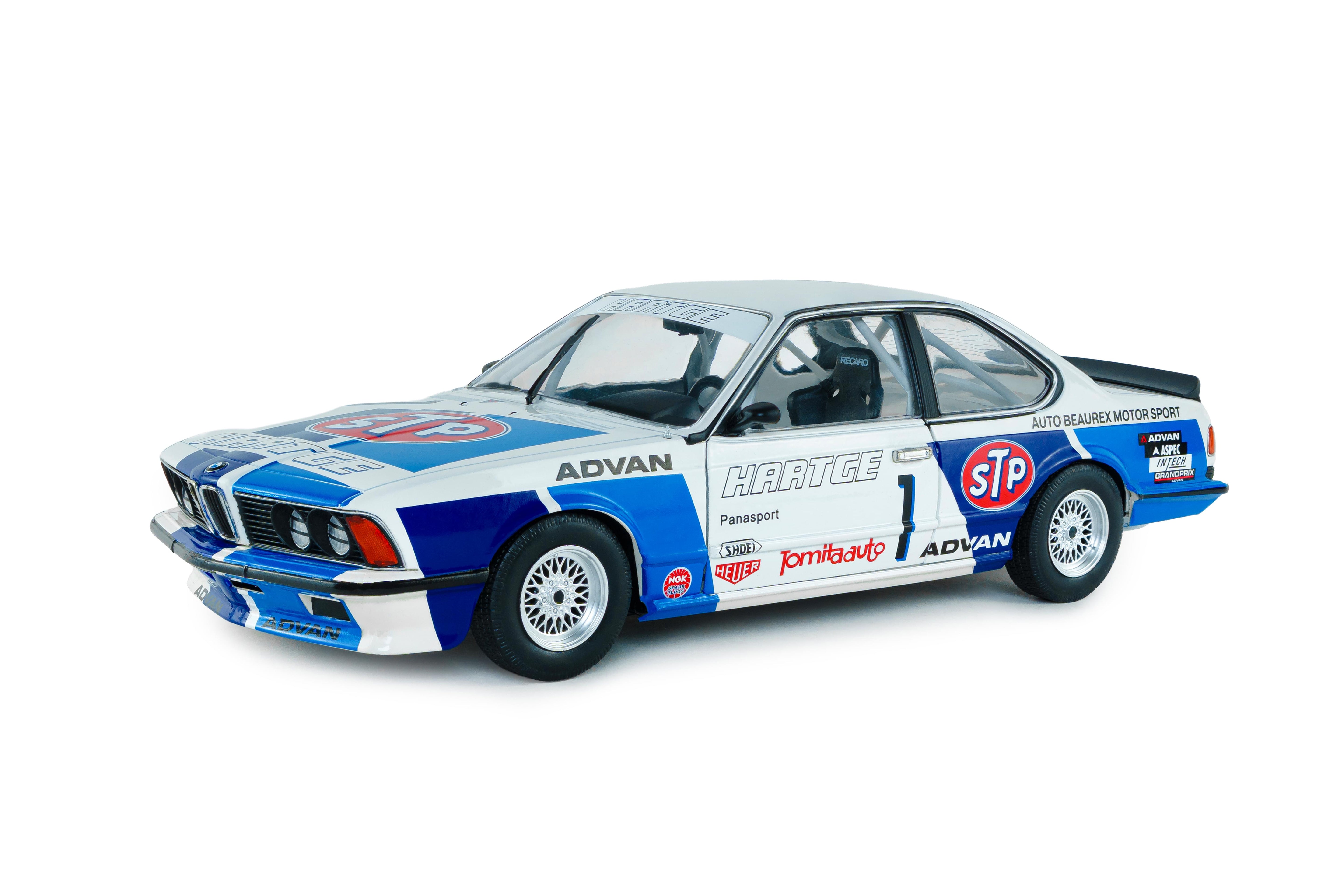 Solido S1810307 miniature collection 1/18 BMW 635 CSI blanc 1 F.Moller 24h spa 1984