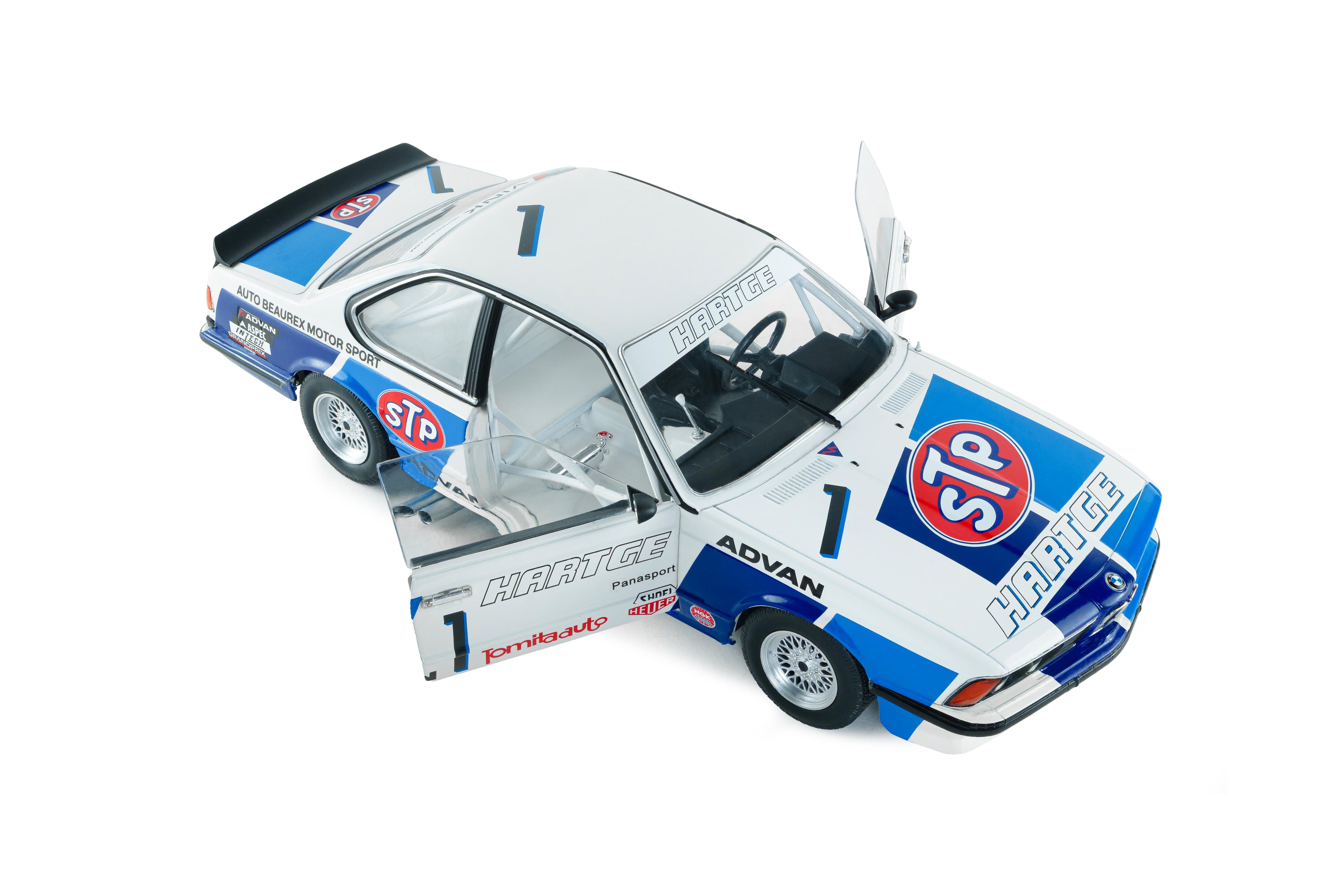 Solido S1810307 miniature collection 1/18 BMW 635 CSI blanc 1 F.Moller 24h spa 1984