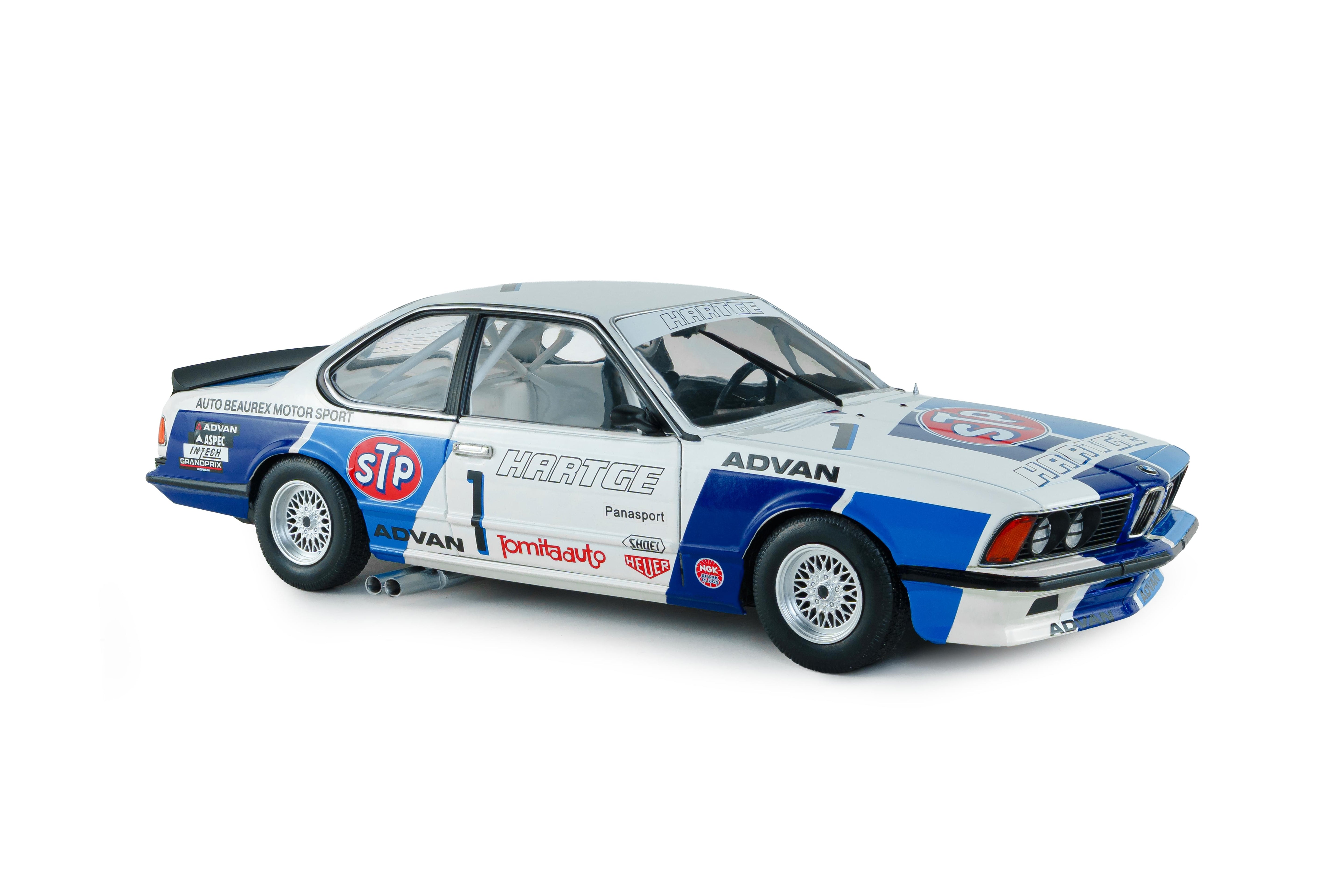 Solido S1810307 miniature collection 1/18 BMW 635 CSI blanc 1 F.Moller 24h spa 1984