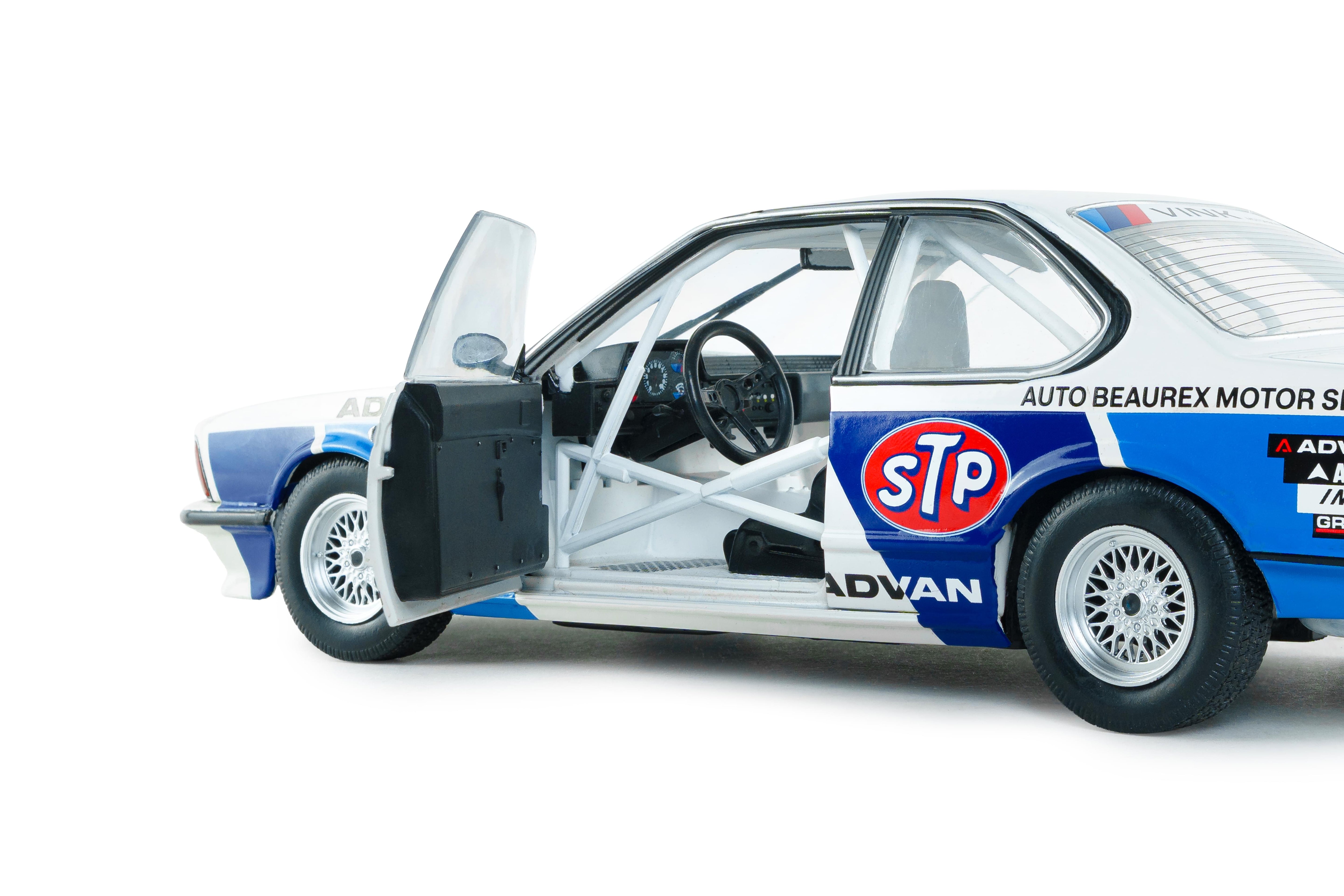 Solido S1810307 miniature collection 1/18 BMW 635 CSI blanc 1 F.Moller 24h spa 1984