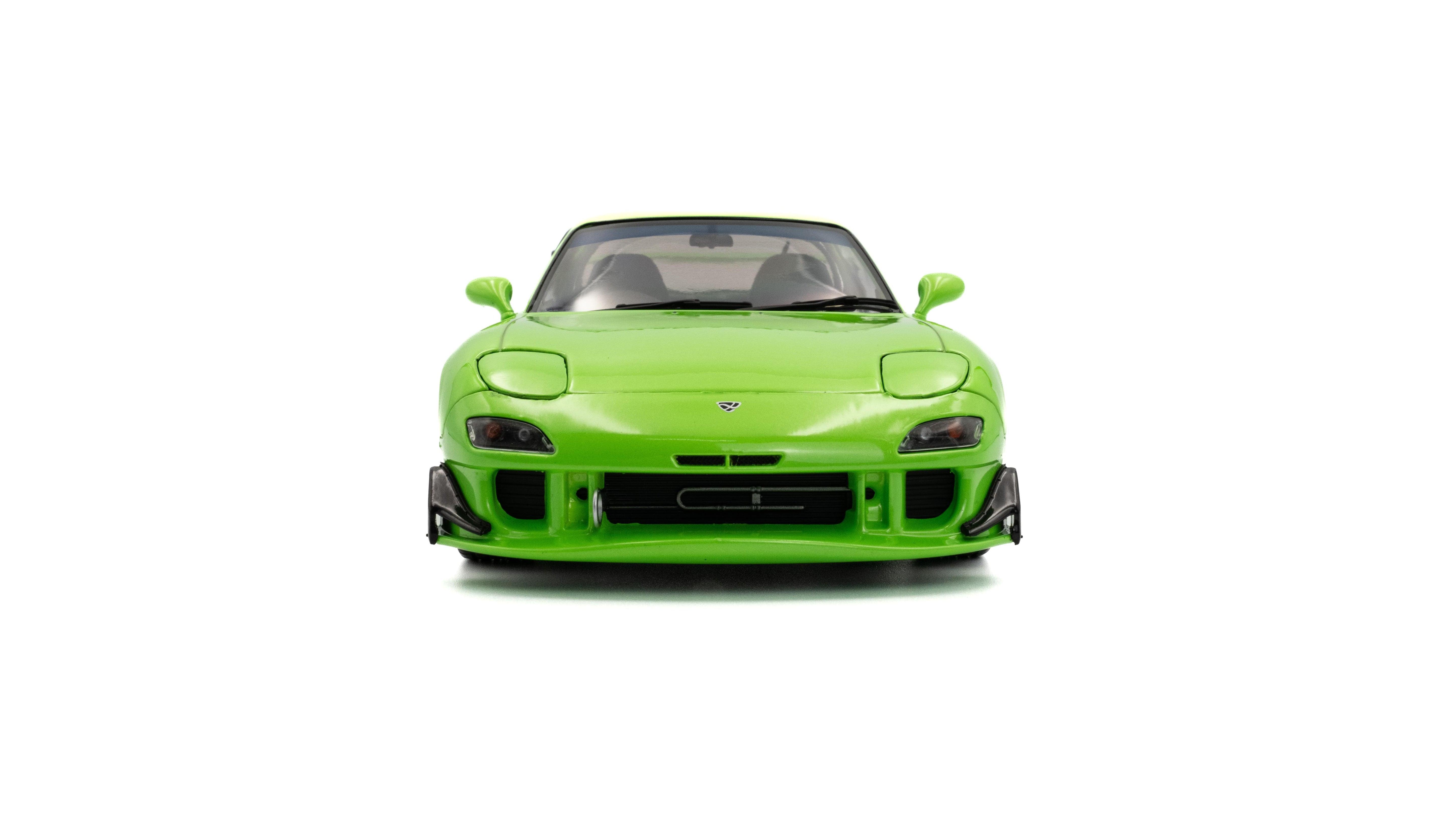 Solido S1810606 Voiture miniature collection 1/18 Mazda RX7 FD3RS – Neon vert – 1999